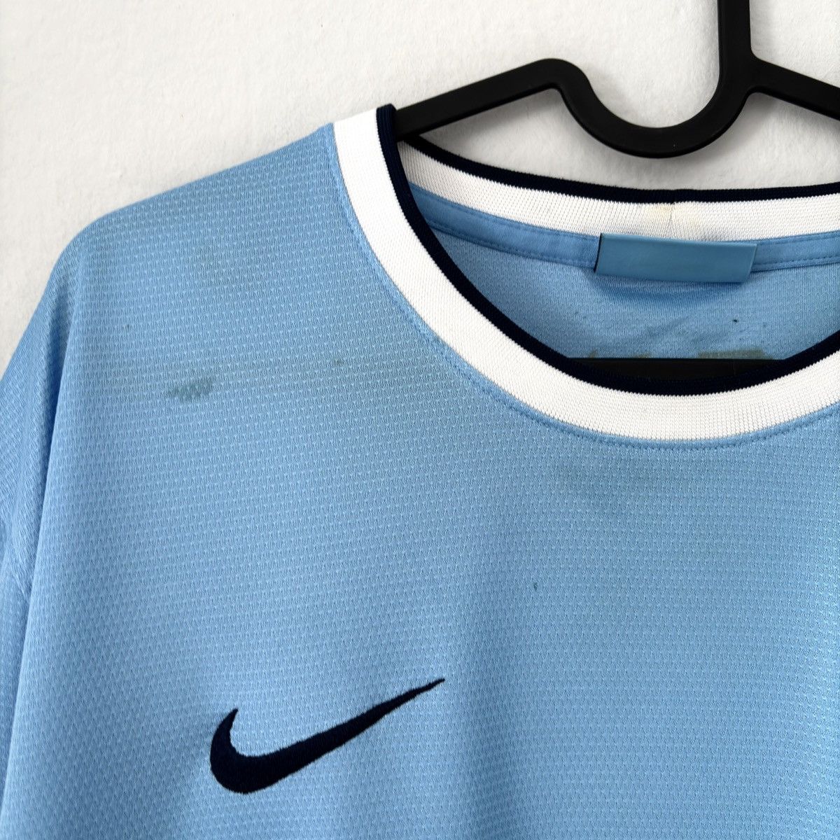 Nike 2013 2014 Manchester City Nike Home Kit Shirt Soccer Jersey Size US XXL / EU 58 / 5 - 4 Thumbnail