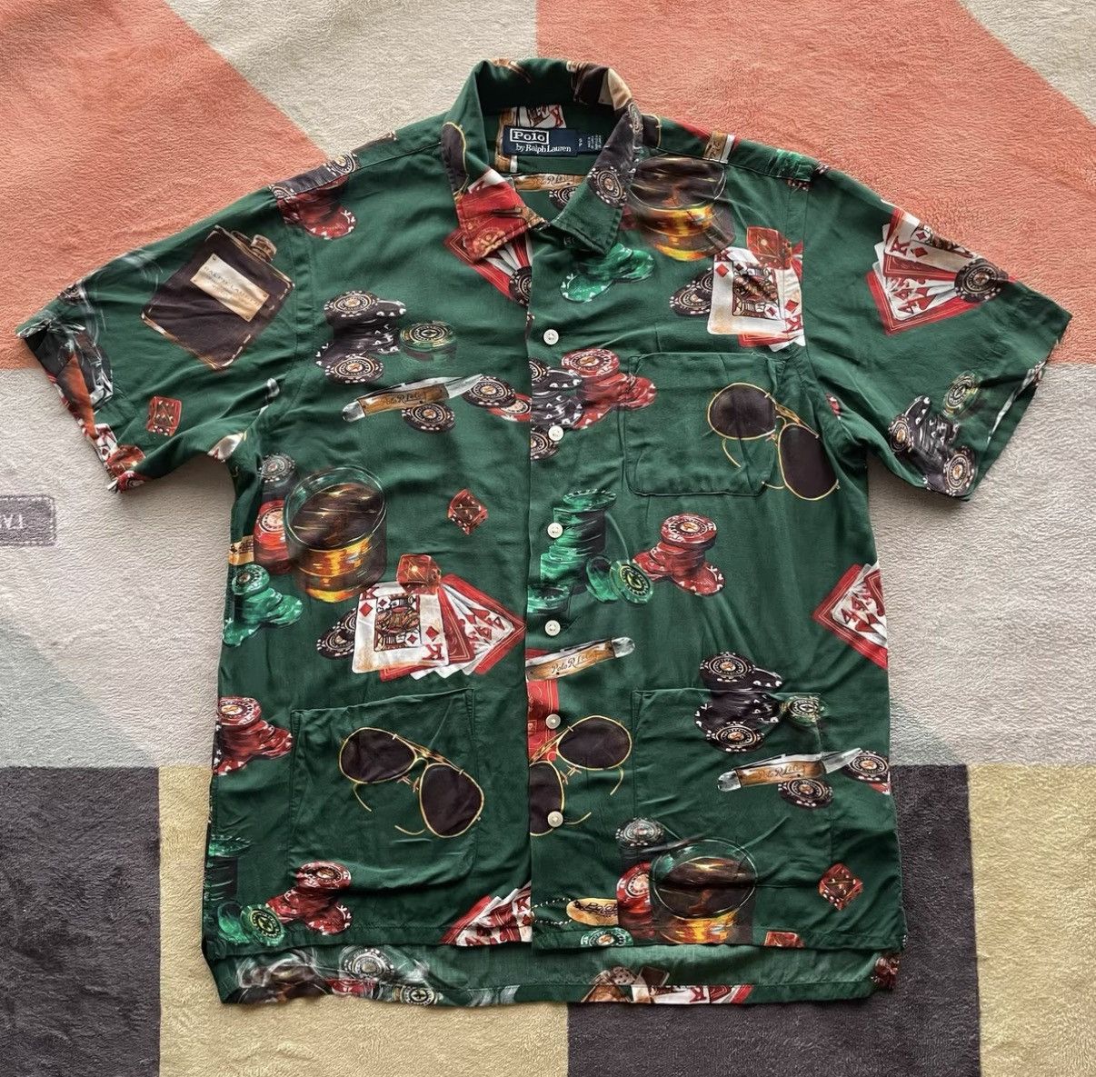 Polo Ralph Lauren RL Ralph Lauren Polo Hawaiian Shirt K22 Size US S / EU 44-46 / 1 - 1 Thumbnail