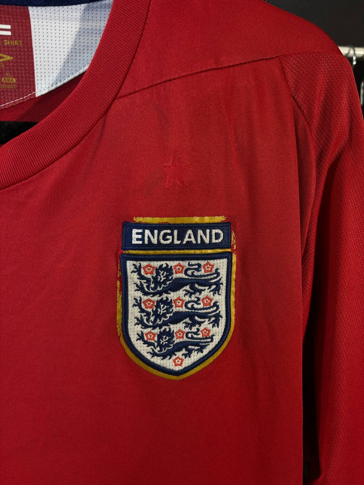 Umbro Umbro England vintage soccer jersey Size:L Size US L / EU 52-54 / 3 - 5 Thumbnail