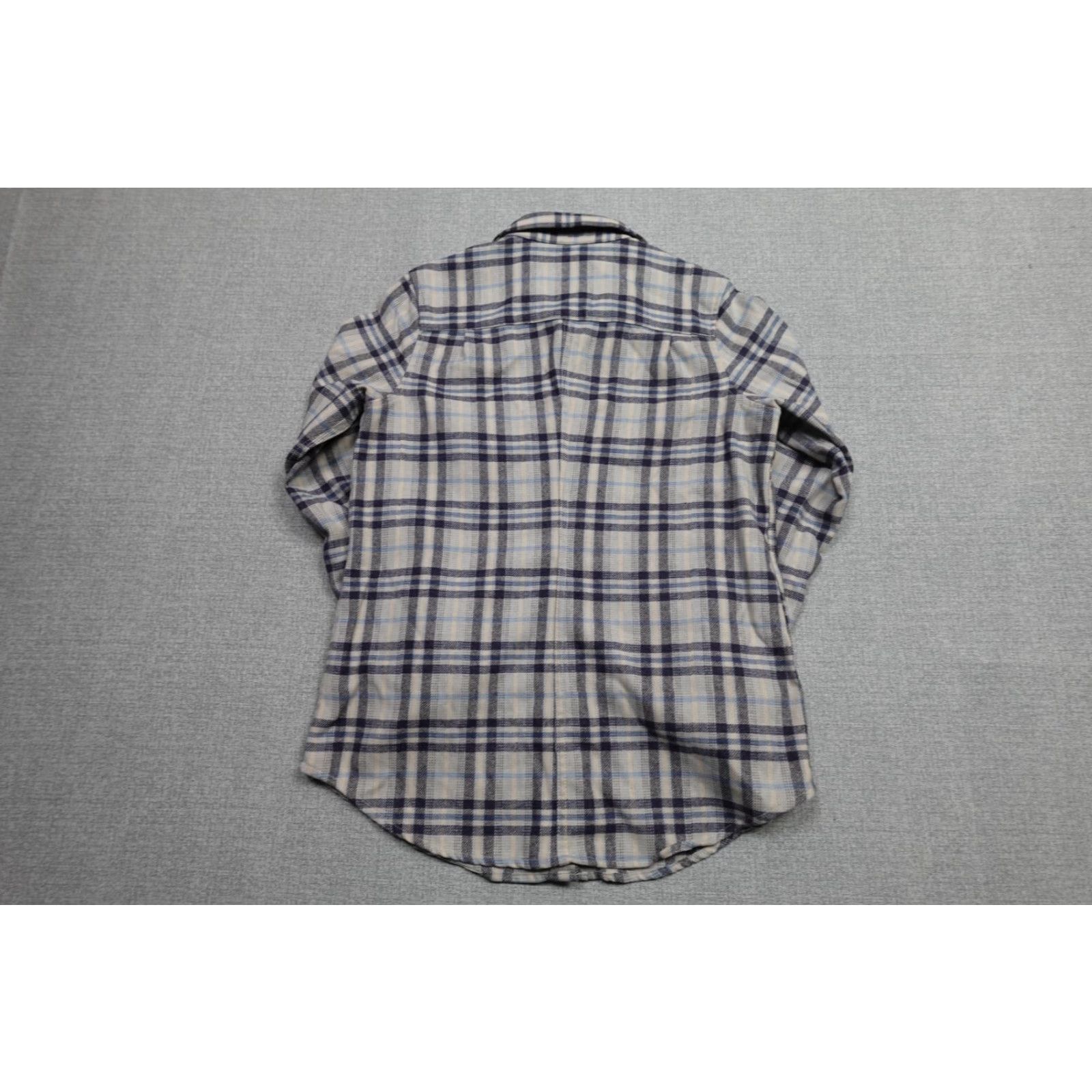 Pendleton Pendleton Button-Up Shirt Mens Medium Gray Plaid Wool Flannel 80s USA Sportsman Size US L / EU 52-54 / 3 - 4 Thumbnail