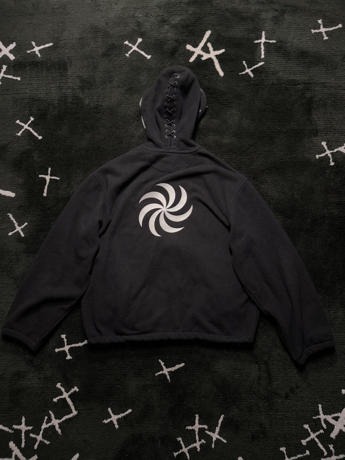 Vetements SS19 - Gimp Fleece Bullet Zip Up Hoodie Size US S / EU 44-46 / 1 - 3 Thumbnail
