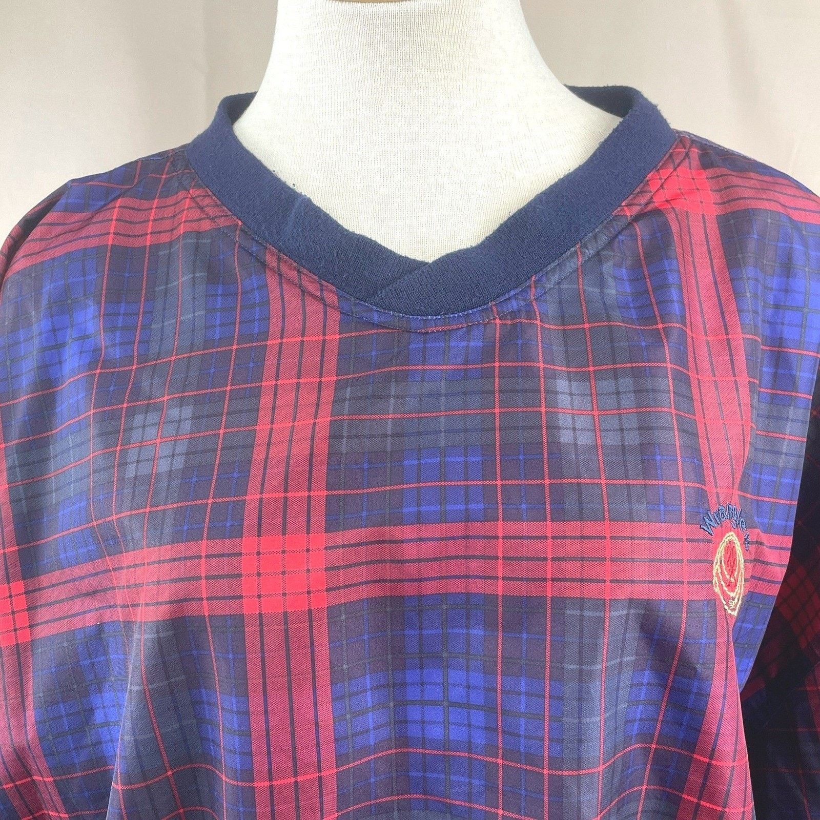 Twenty × Wrangler Vintage 90s Mens (XL) TWENTY X WRANGLER Pullover Windbreaker Size US XL / EU 56 / 4 - 2 Thumbnail