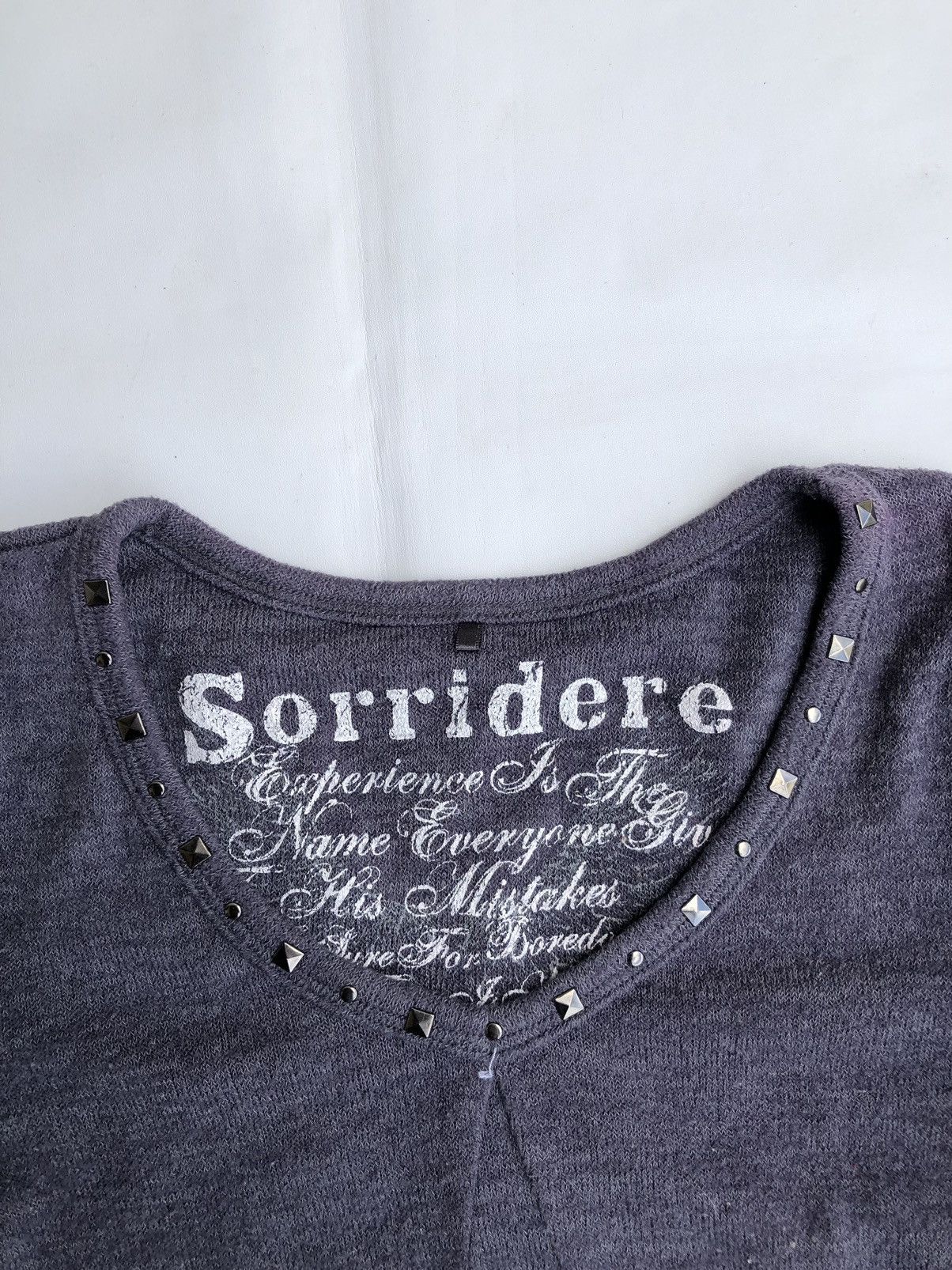 If Six Was Nine Japanese Studded Sorridere LongSleeve Rock Punk Style Size US M / EU 48-50 / 2 - 5 Thumbnail