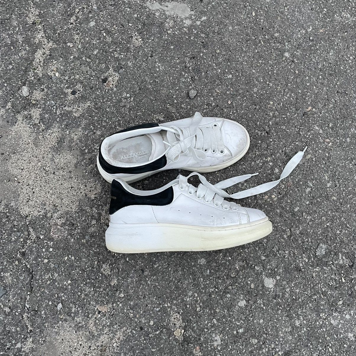 If Six Was Nine 39 Alexander McQueen white shoes distress sneakers mcq chrom Size US 6 / EU 39 - 1 Thumbnail