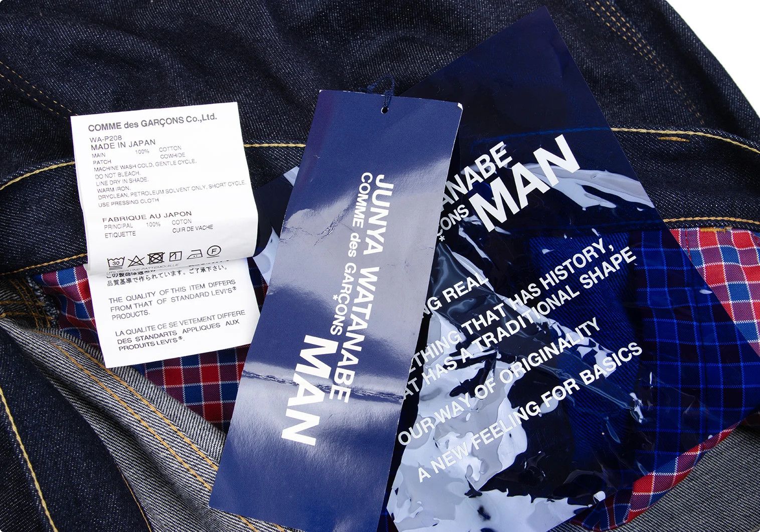 Junya Watanabe Indigo Denim Short Painter Pants with Pocket S Size US 30 / EU 46 - 15 Thumbnail