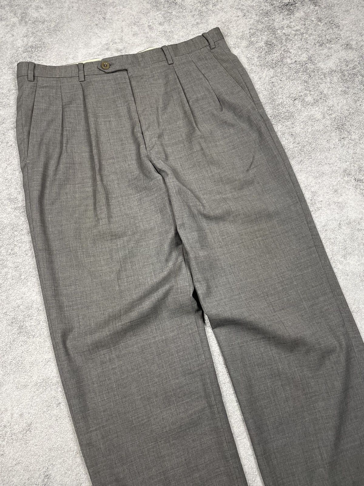 Brioni Brioni sport Pants Wool Italian Designers Vintage Luxury Size US 32 / EU 48 - 2 Thumbnail