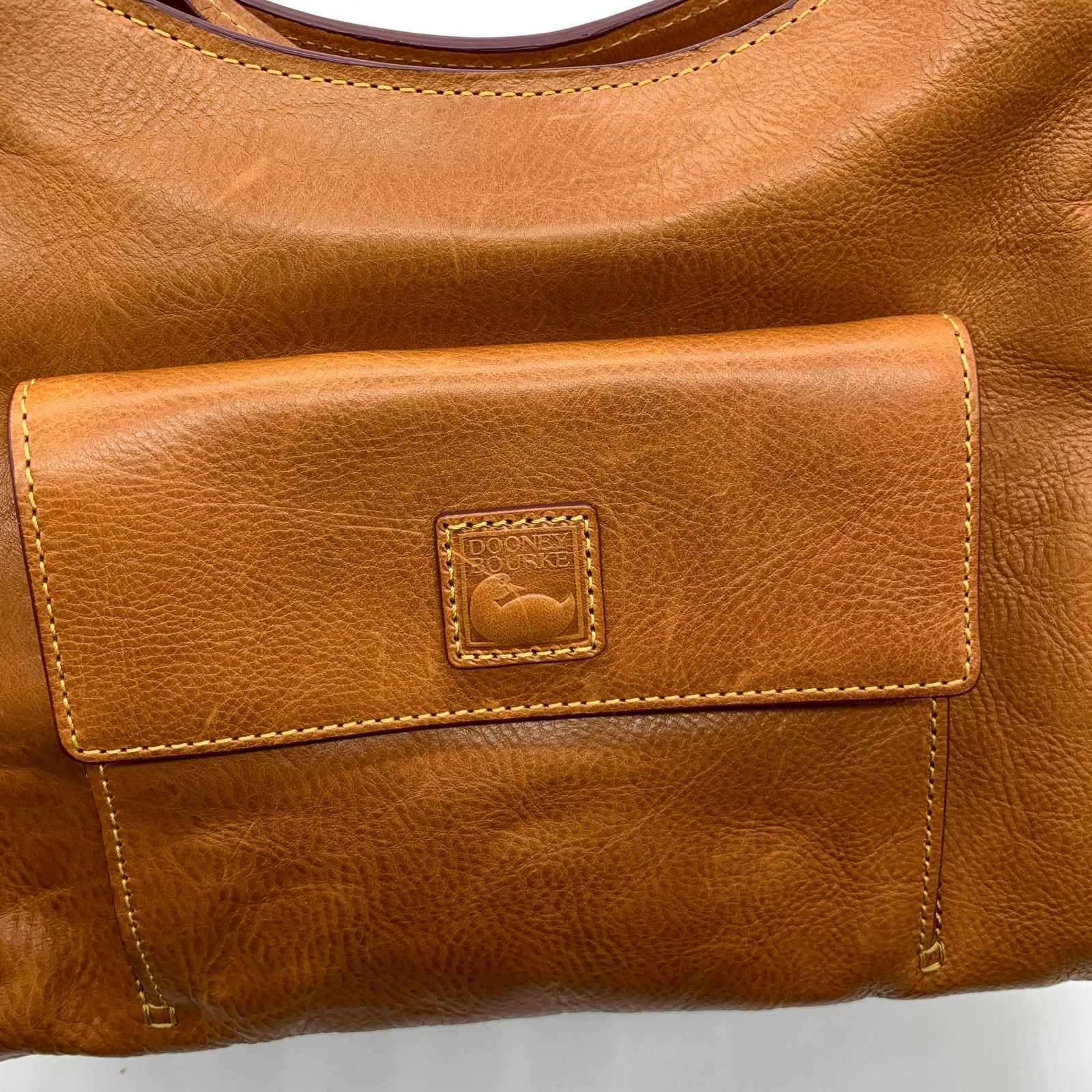 Dooney & Bourke Dooney & Bourke Hobo Shoulder Bag Florentine Leather Size ONE SIZE - 4 Thumbnail