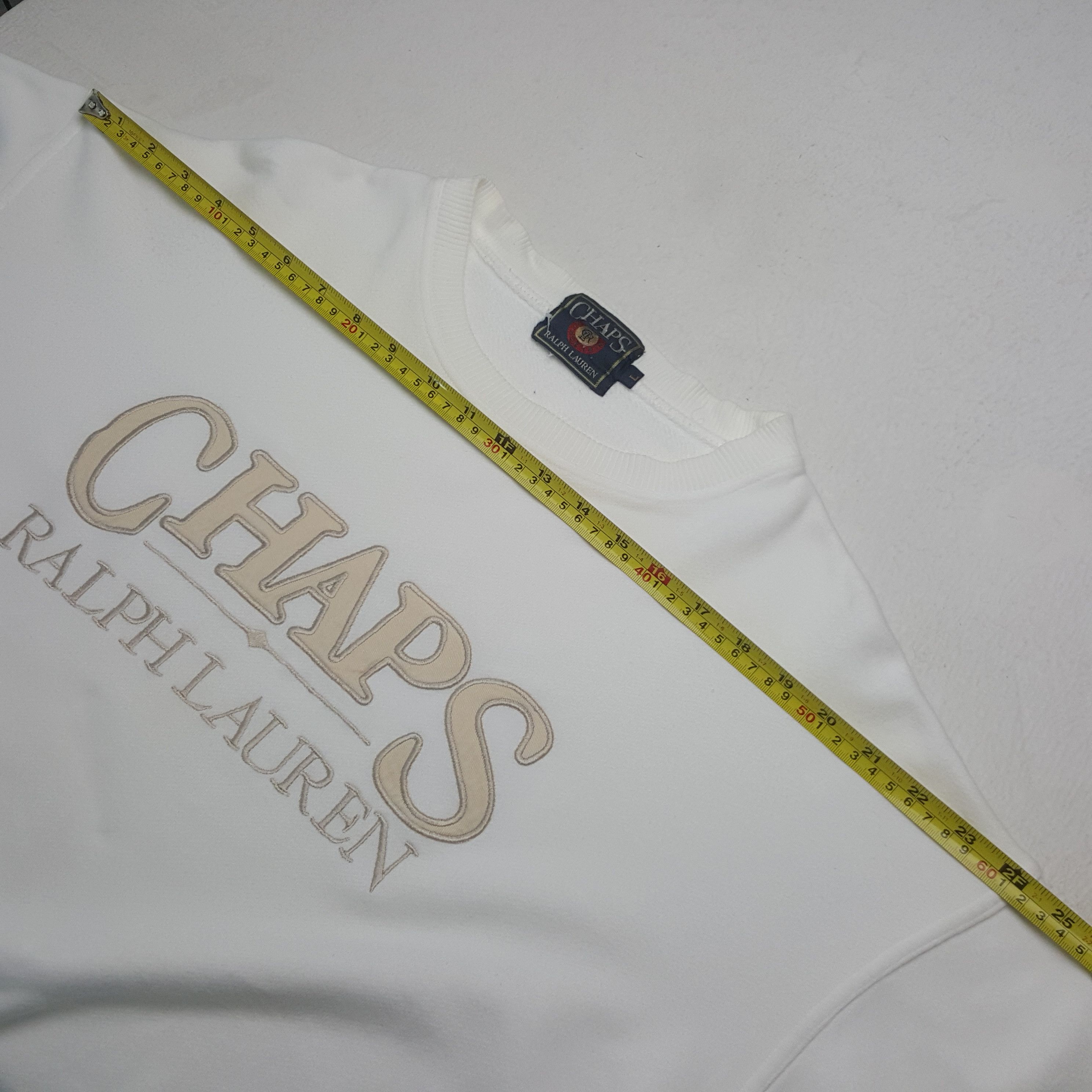 Chaps Ralph Lauren Vintage Chaps Ralph Lauren Embroidery Sweatshirt RR16 Size US XL / EU 56 / 4 - 5 Thumbnail
