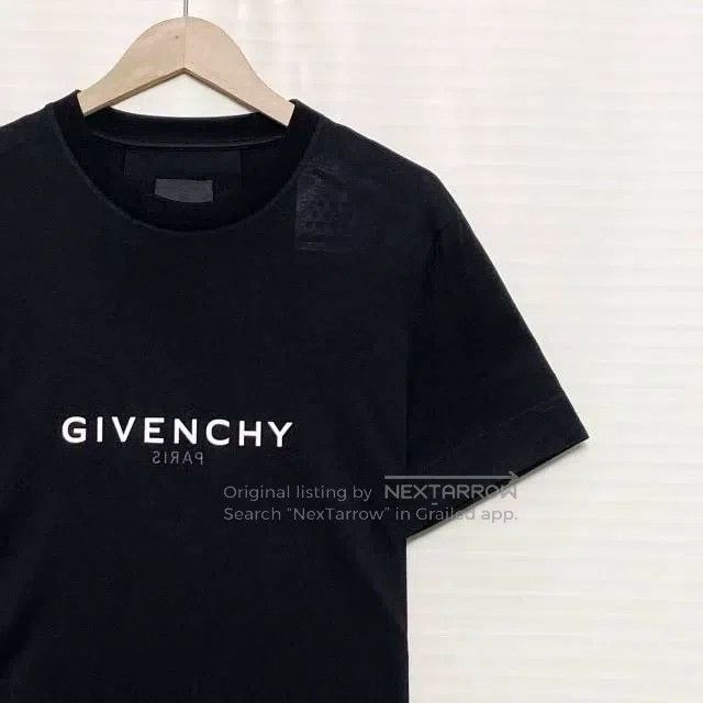 Givenchy Givenchy Reversed Logo Short Sleeve T-Shirt Size US M / EU 48-50 / 2 - 3 Thumbnail