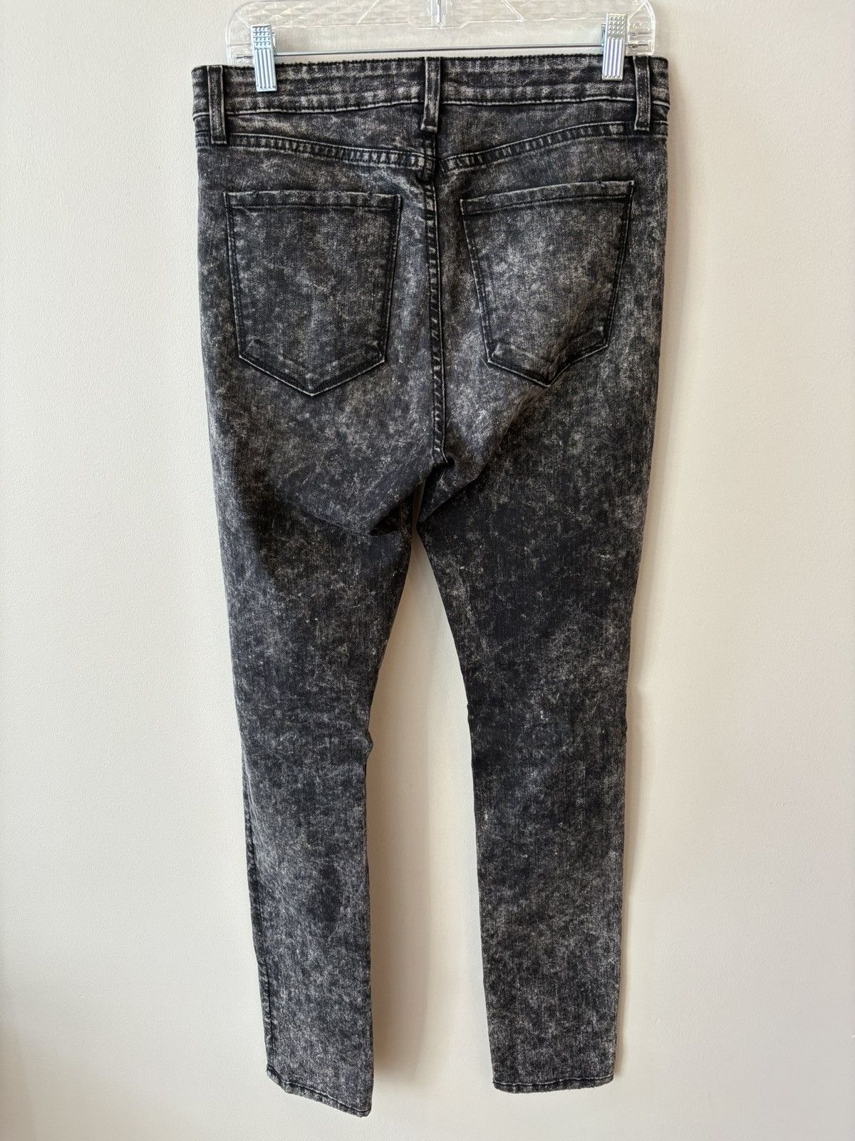 Monfrère Greyson Acid Wash Distressed Jeans 32x32