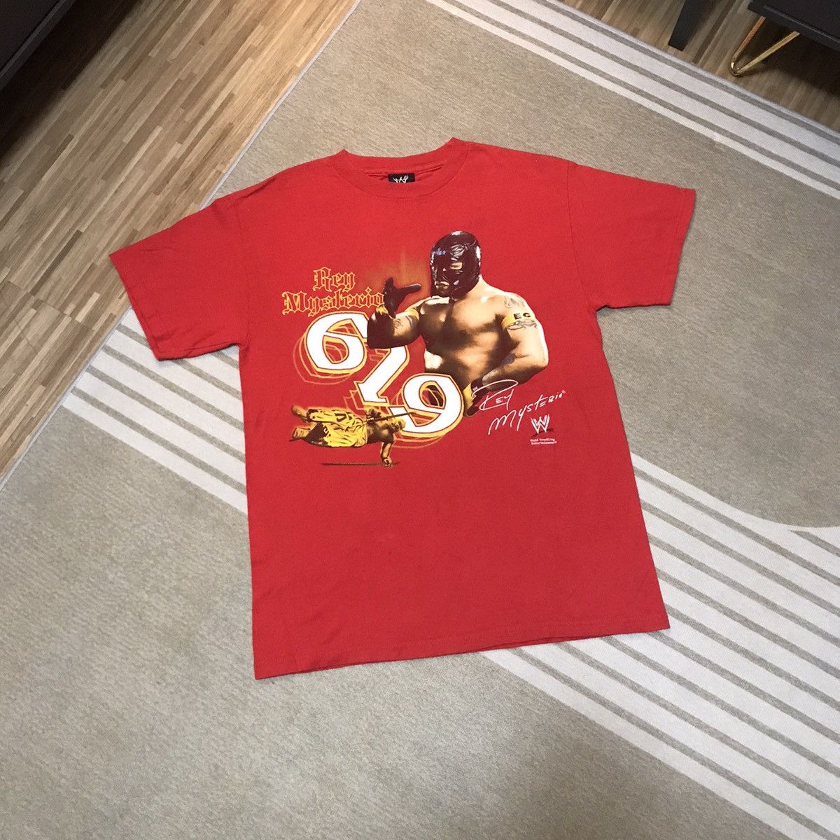 Vintage × WWE × WWF VINTAGE REY MYSTERIO WWE RARE TEE Size US M / EU 48-50 / 2 - 1 Thumbnail