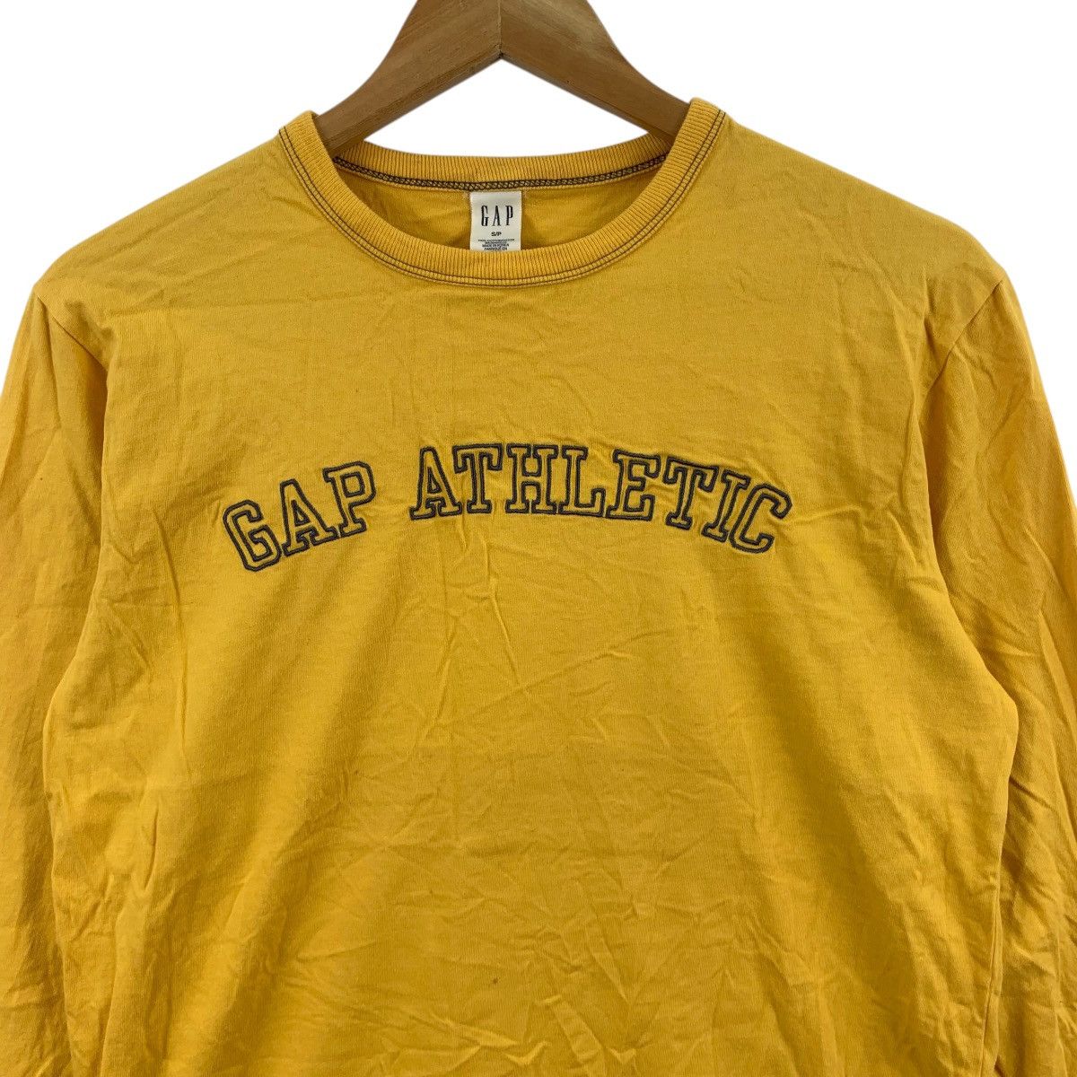 Gap GAP ATHLETIC COLLECTION Center Logo Design Tee Shirt Top Size S / US 4 / IT 40 - 5 Thumbnail