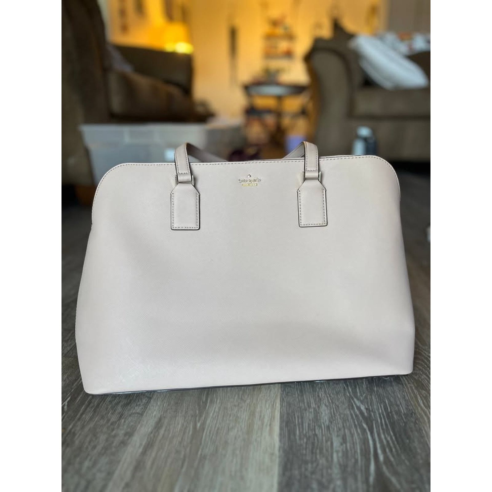 Kate Spade Kate Spade Large Serena Satchel Pink Saffiano Leather XL Bag Size ONE SIZE - 2 Thumbnail