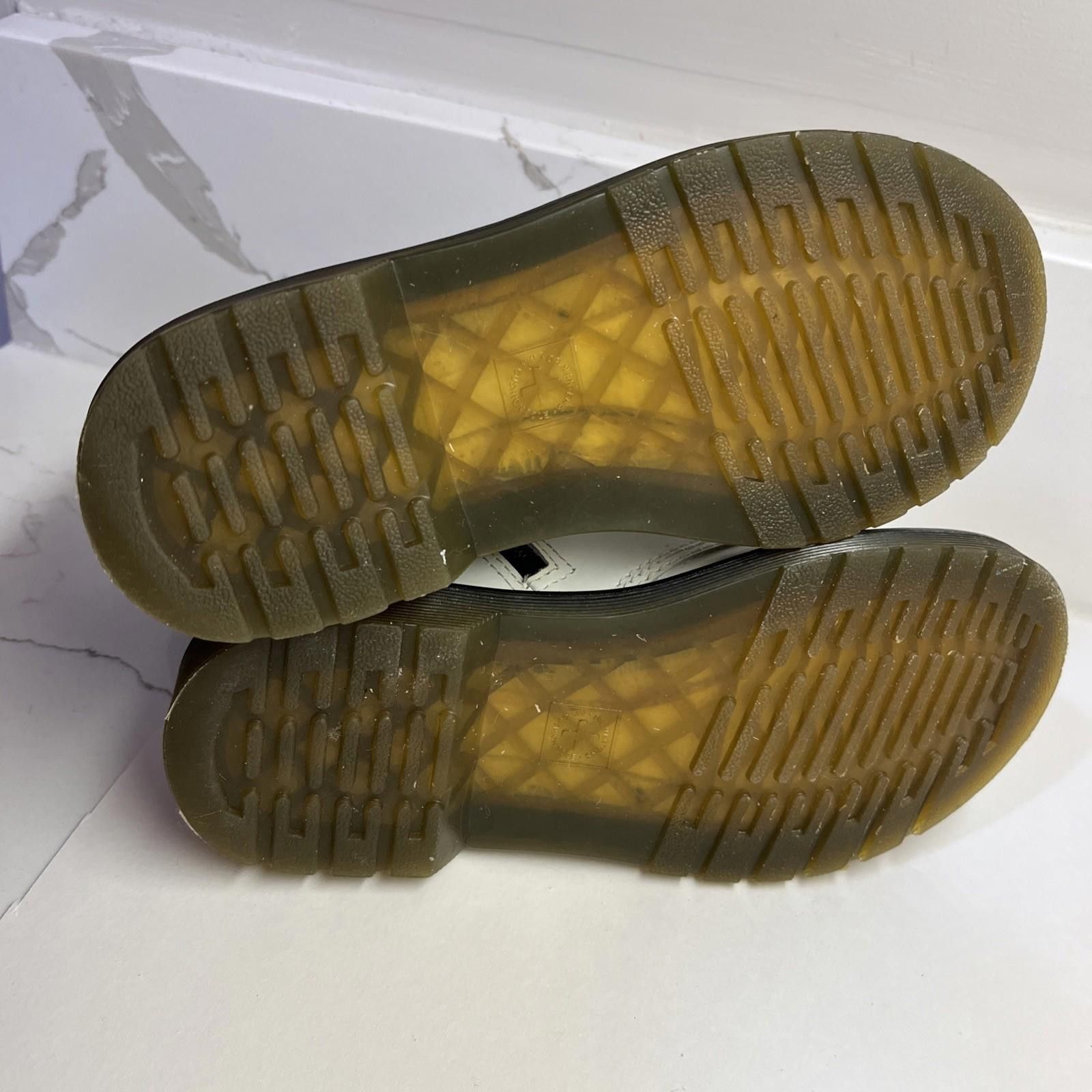 Dr. Martens Sz 2 Doc Martens Jr Patent Leather Boots Airwair White Size US 4 / IT 34 - 4 Thumbnail