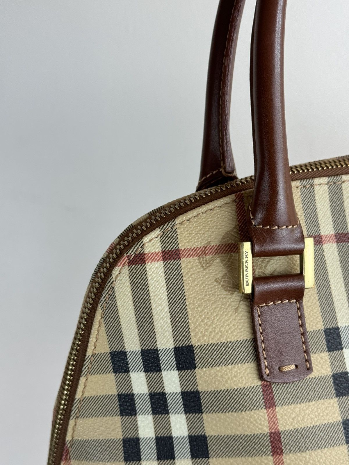 Burberry Leather shoulder bag Burberry original luxury casual item Size ONE SIZE - 5 Thumbnail