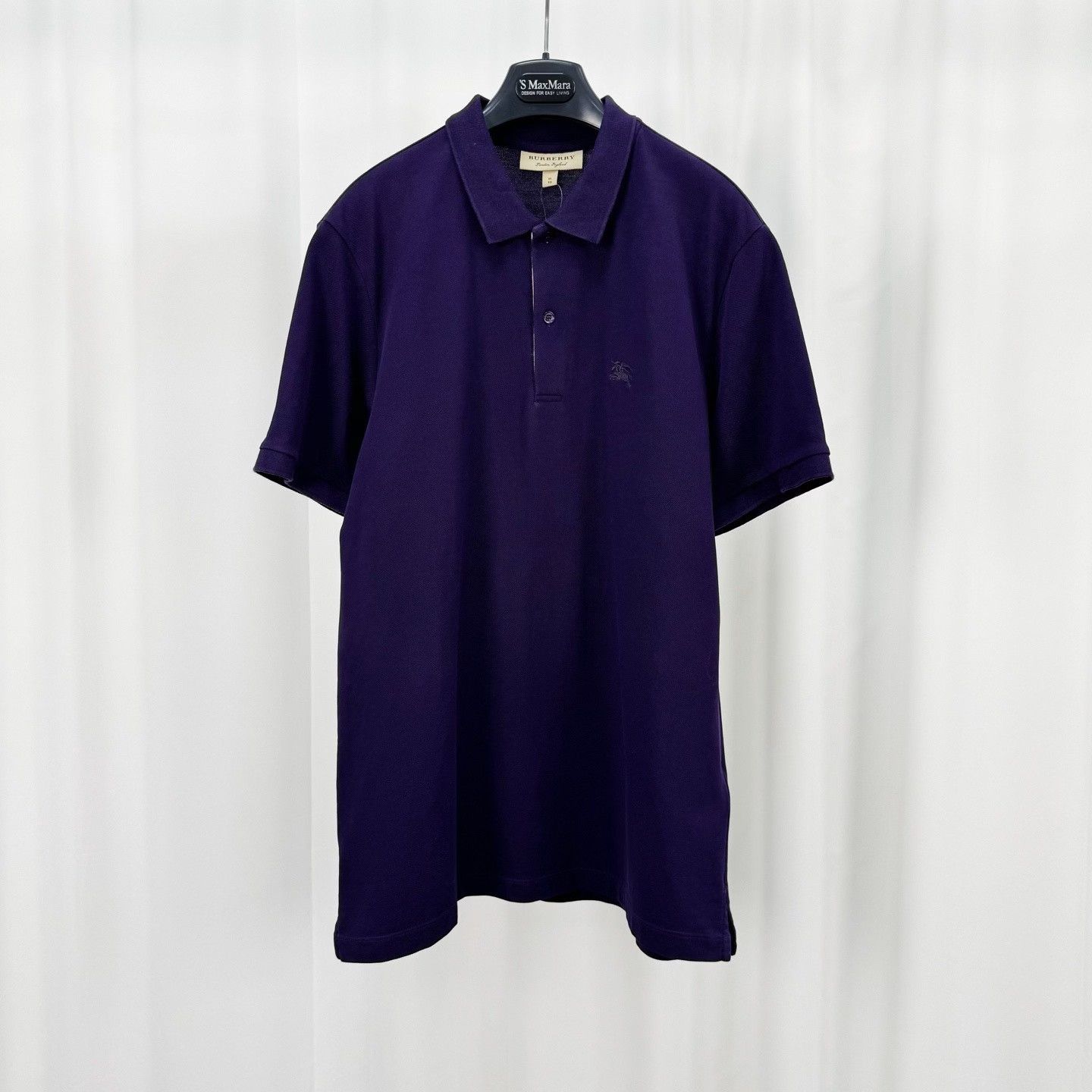 Burberry Burberry Embroidered Knight Check Polo Size US XL / EU 56 / 4 - 1 Preview