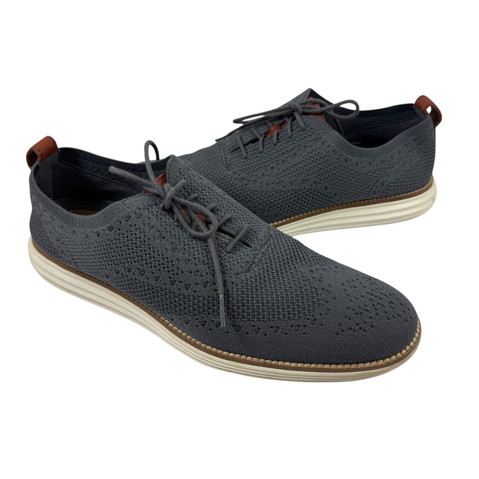 Cole Haan Cole Haan Original Grand Mens Tie Shoes Stitchlite 11.5 Size US 11.5 / EU 44-45 - 1 Thumbnail