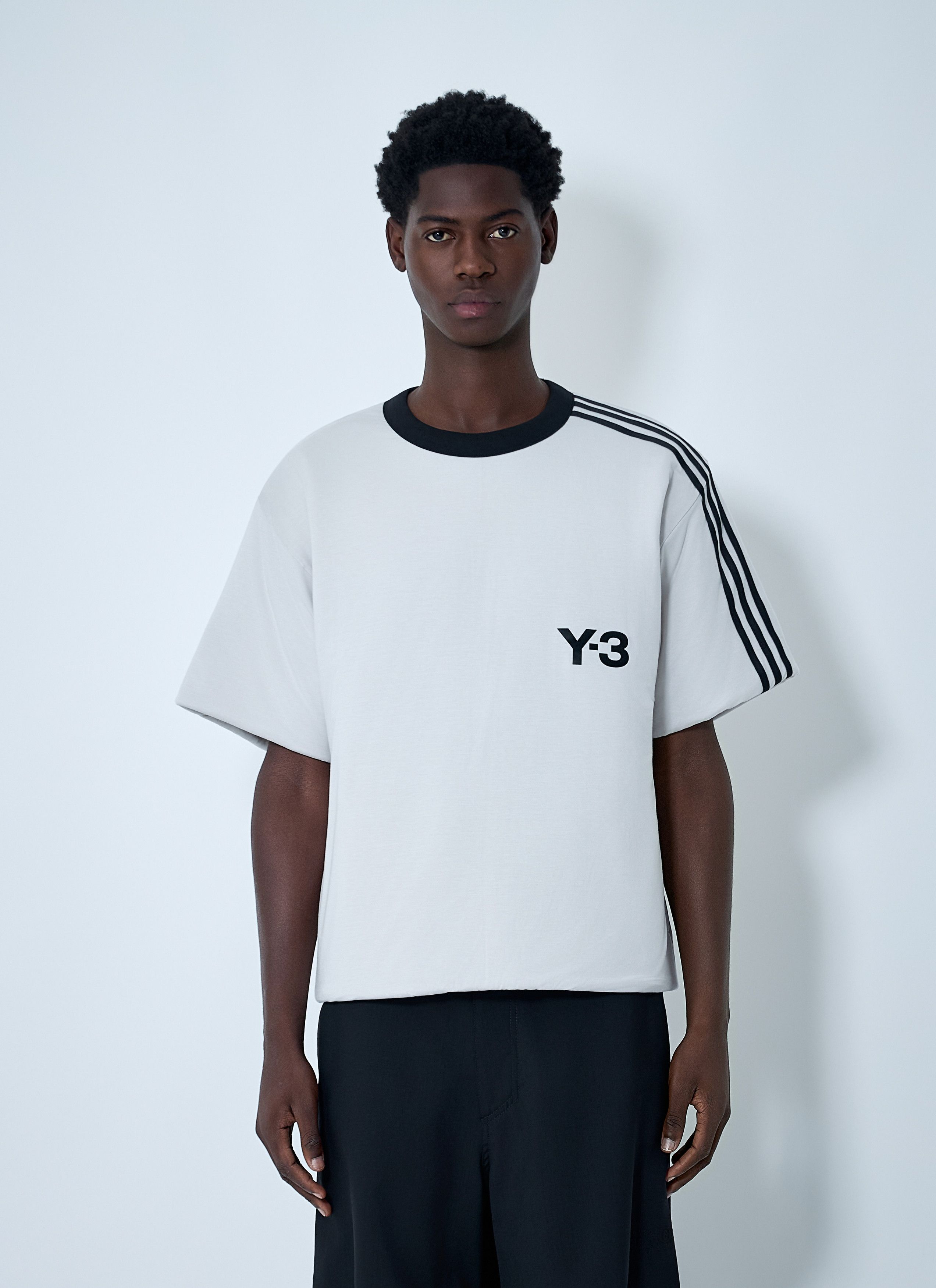Y-3 Padded Logo Motif T-Shirt Size US S / EU 44-46 / 1 - 1 Thumbnail