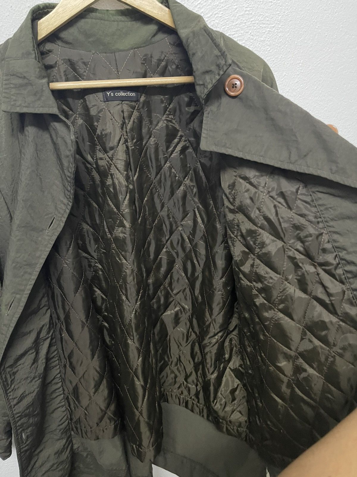 Yohji Yamamoto 1990s Y’S COLLECTION YOHJI YAMAMOTO BUTTON UP JACKET Size US L / EU 52-54 / 3 - 19 Thumbnail