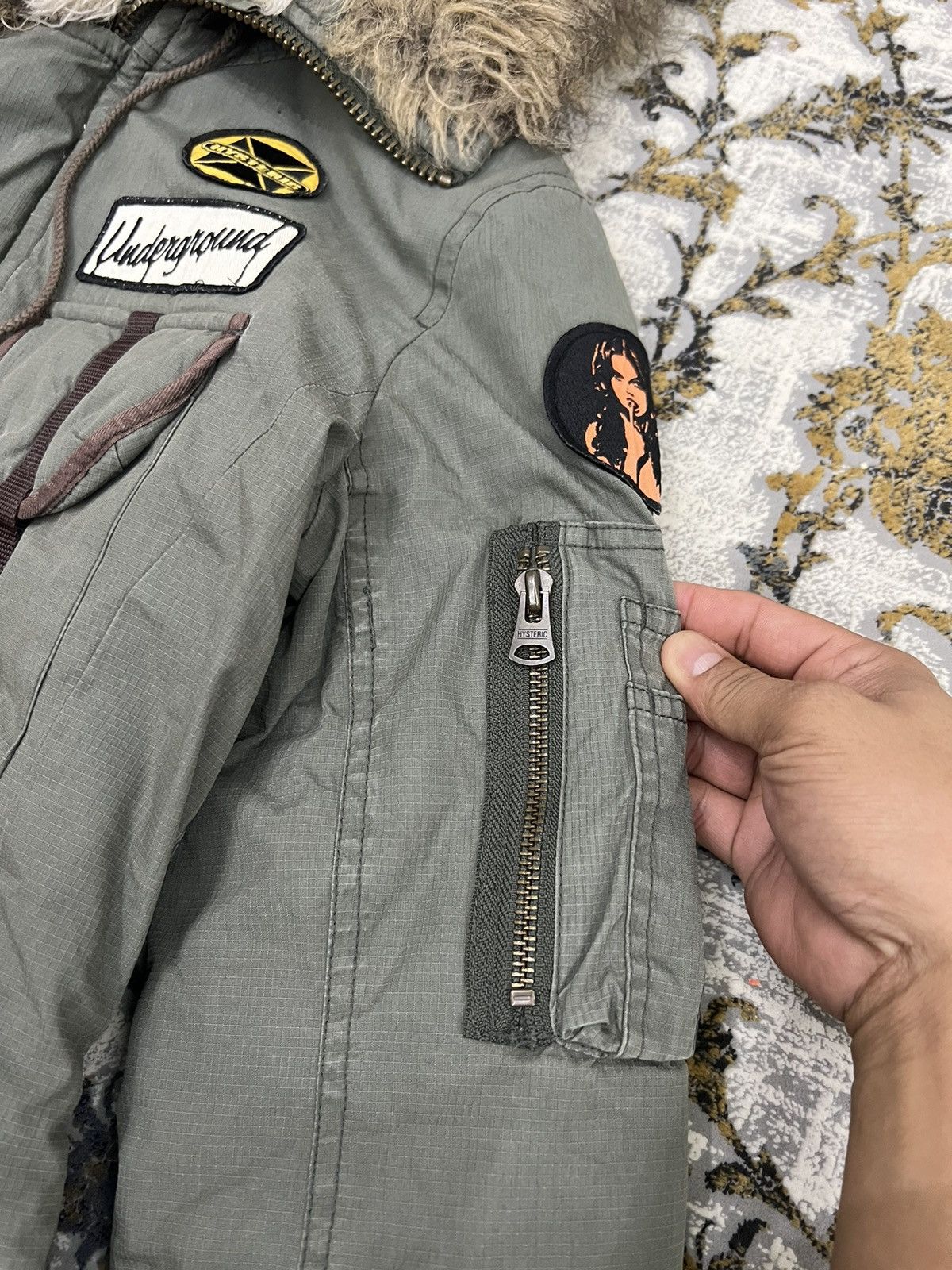 Hysteric Glamour HYSTERIC GLAMOUR MULTIPOCKET JAPANESE BRAND PARKA JACKET Size US M / EU 48-50 / 2 - 11 Thumbnail