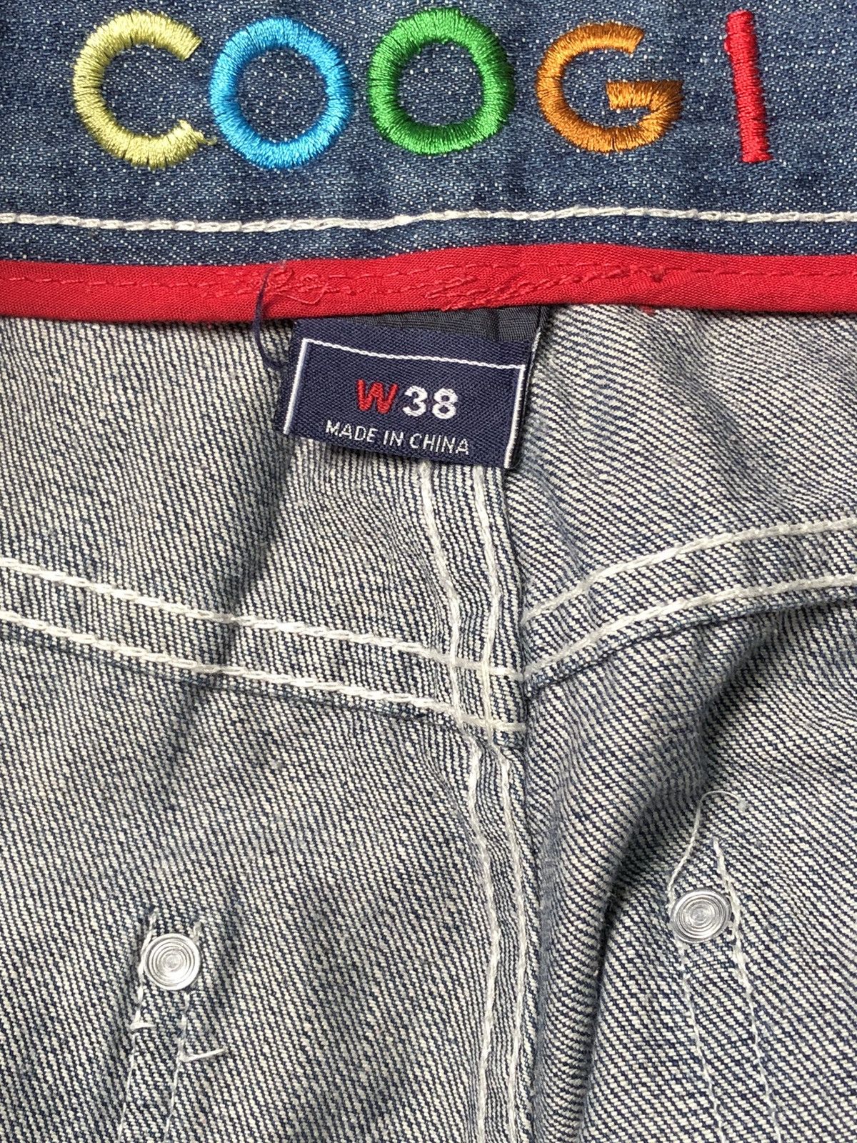 Coogi Coogi Baggy Jeans Embroidered Y2k Rapper Style Size US 36 / EU 52 - 18 Thumbnail
