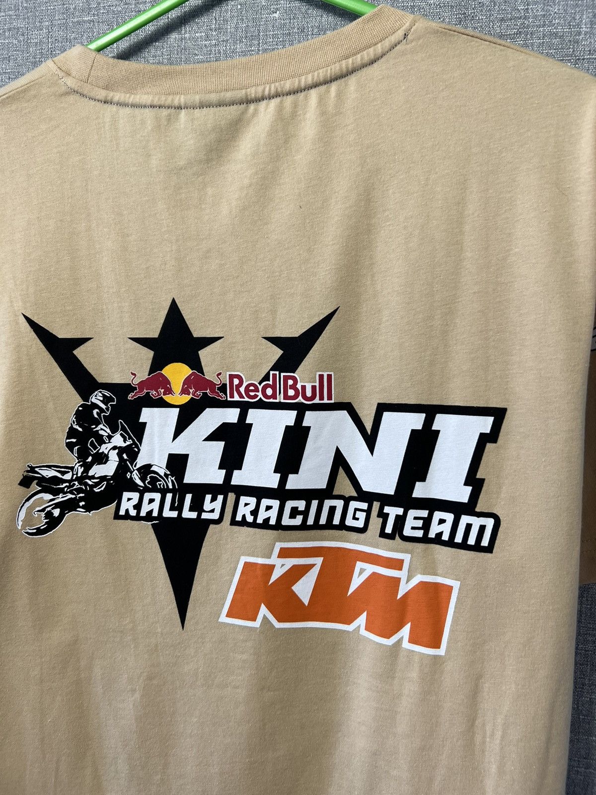 Red Bull × Vintage Red Bull Kini KTM Rally Racing Team Motorcycle Tee Big Logo Size US M / EU 48-50 / 2 - 9 Thumbnail