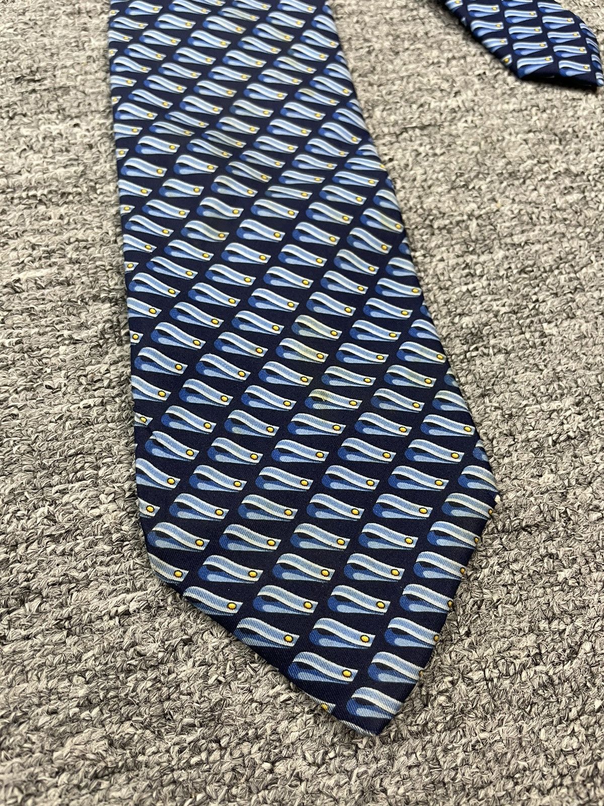 Gucci Vintage Gucci Silk Ties Made in Italy Size ONE SIZE - 2 Thumbnail