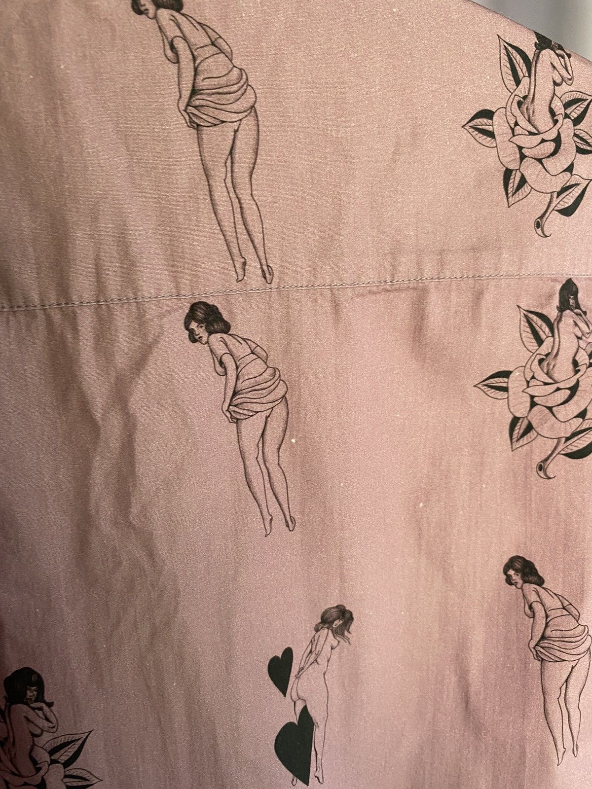 Edwin × Japanese Brand Edwin Nimes SS Shirt stussy style tits naked girls y2k Size US M / EU 48-50 / 2 - 11 Thumbnail