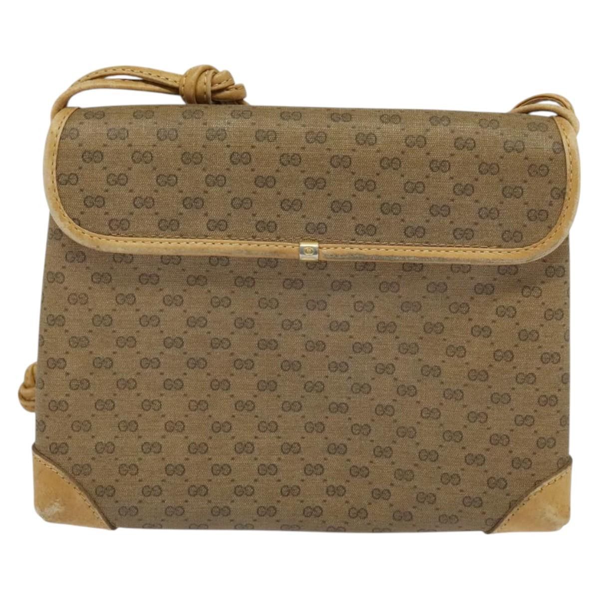 Gucci GUCCI Micro GG Supreme Shoulder Bag Pvc Beige Gold 007 49 Size ONE SIZE - 3 Thumbnail
