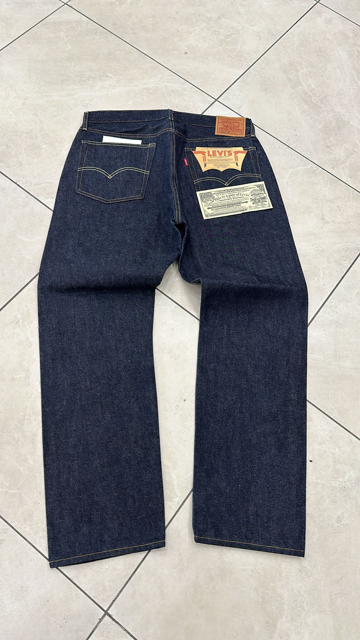 Levi's Vintage Clothing LVC Levi's Vintage Clothing 1954 501Z XX BigE Selvedge Jeans Size US 38 / EU 54 - 2 Thumbnail