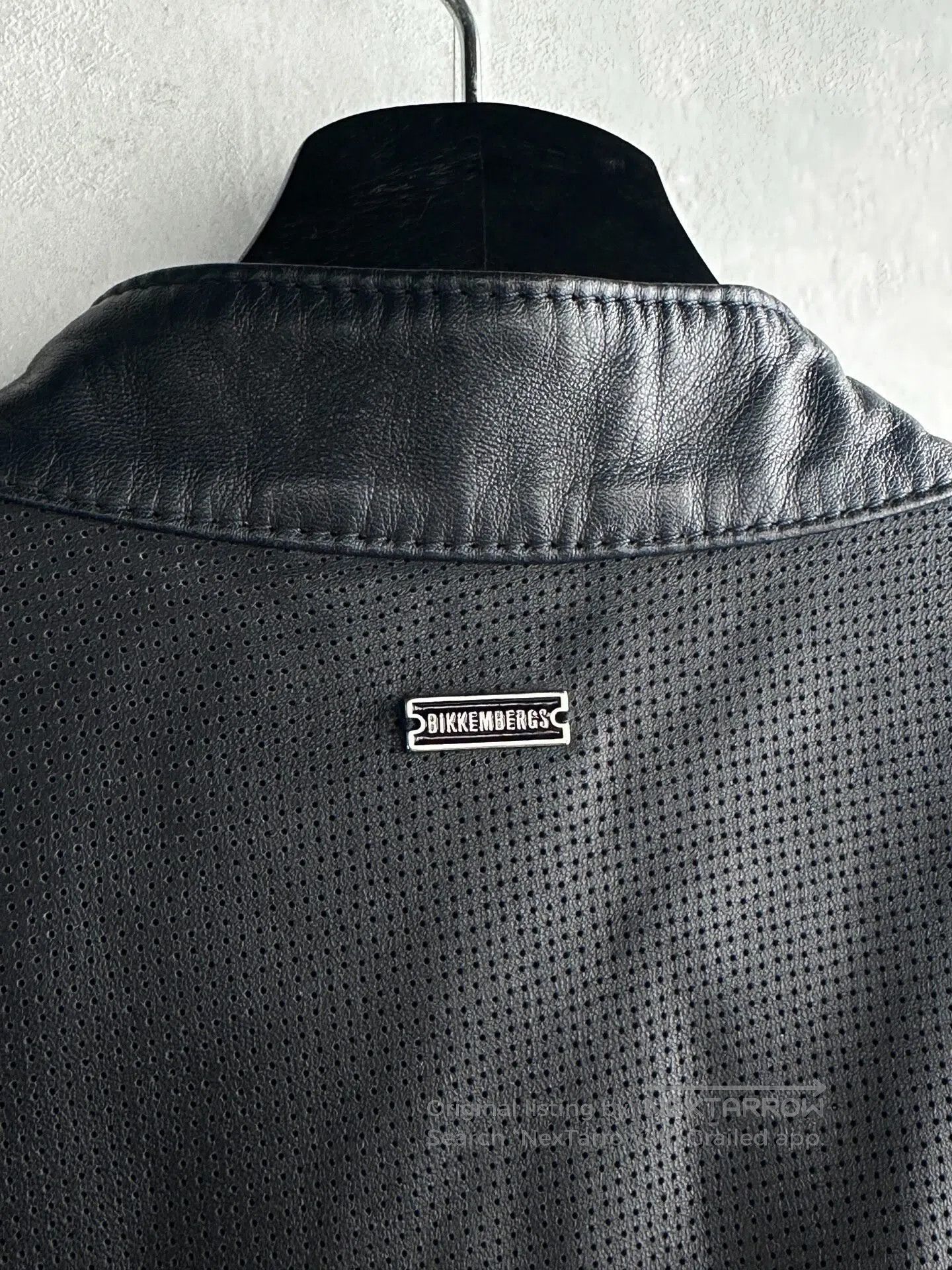 Dirk Bikkembergs RGS Bikkemberg Men Wool Nylon Leather Jacket sz