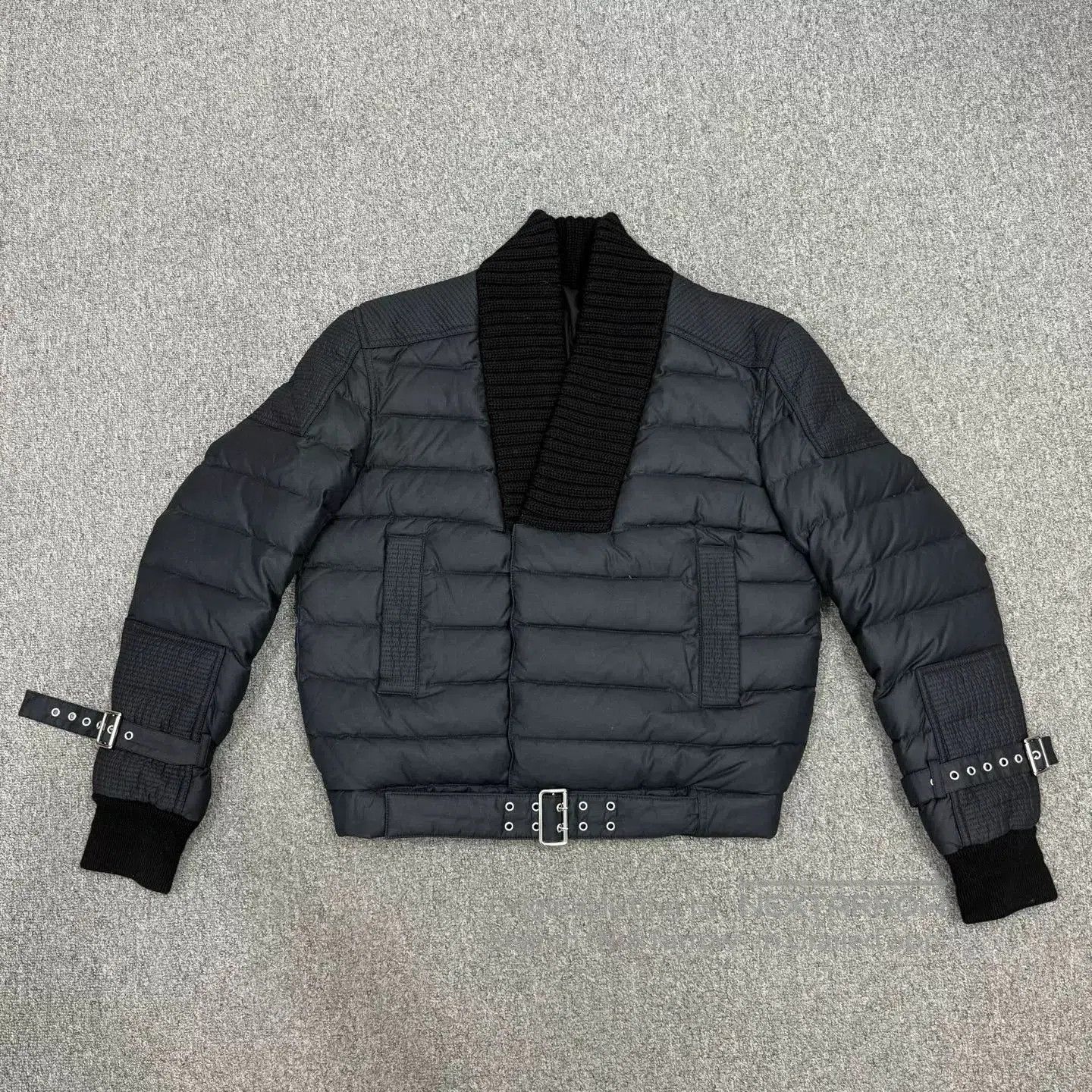 Balmain BALMAIN Black Court Style Down Jacket. Size US M / EU 48-50 / 2 - 1 Thumbnail