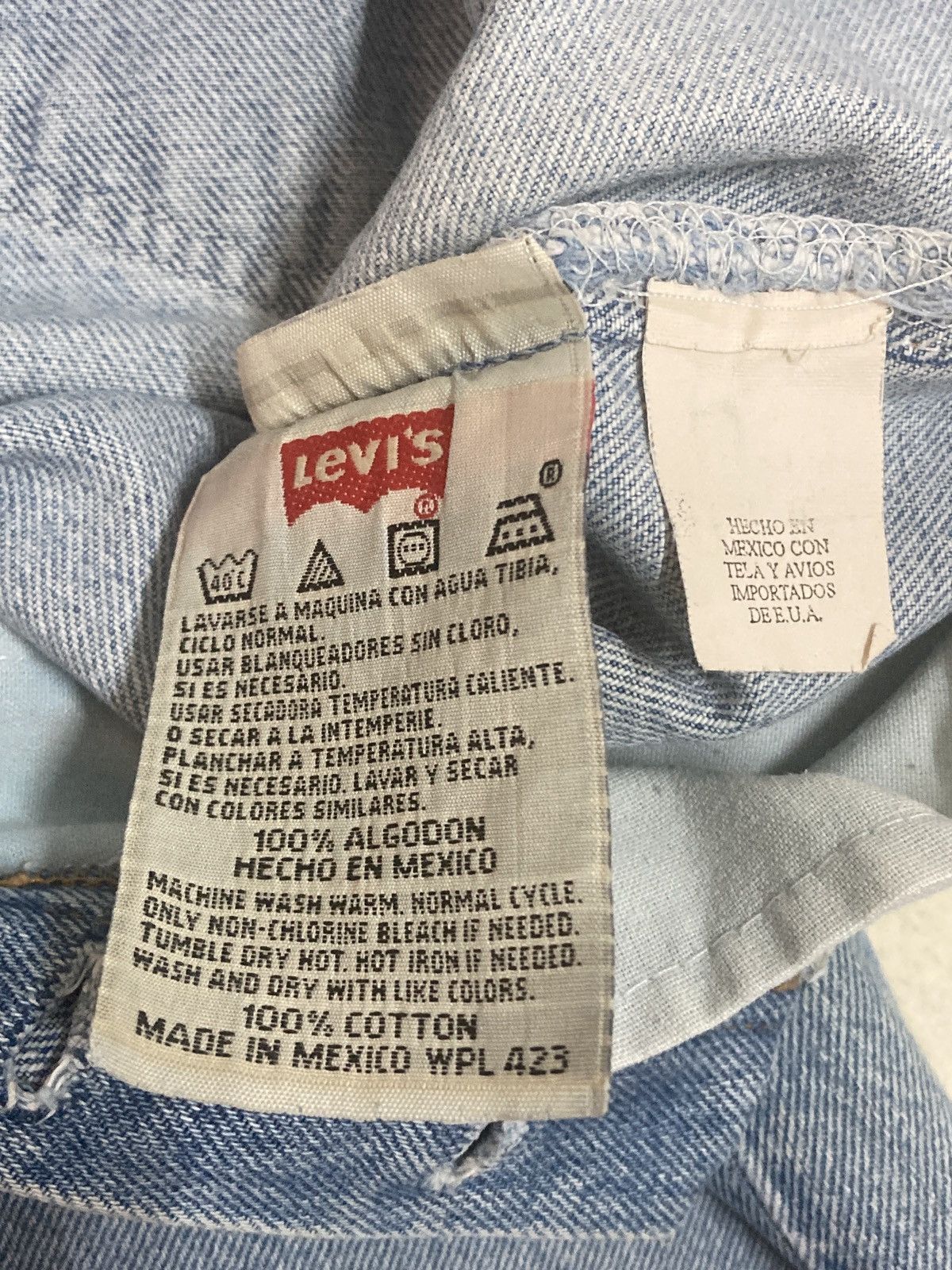 Levi's Vintage 90’s Levis 501 jeans Made in Mexico for Men Size US 33 - 5 Thumbnail