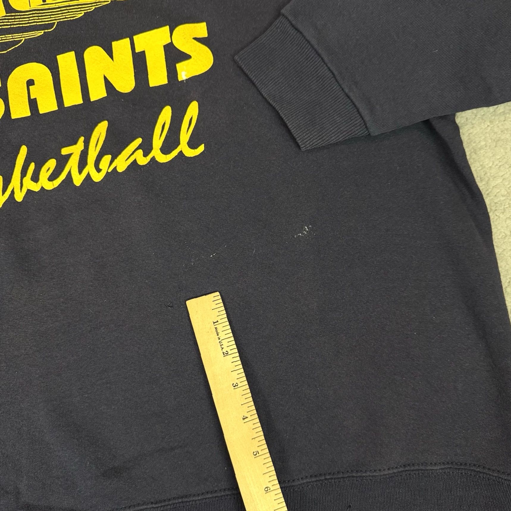 Lee VINTAGE Lee Heavyweight Sweatshirt Mens 2XL Blue St Mary’s Saints Basketball Pullover College Sports Size US XXL / EU 58 / 5 - 7 Thumbnail