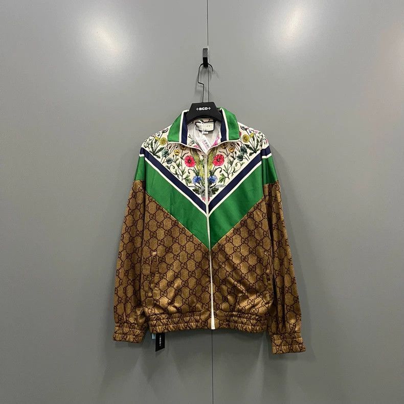 Gucci Gucci Old flower stitching floral zipper jacket 2502-Nextar Size US S / EU 44-46 / 1 - 1 Thumbnail