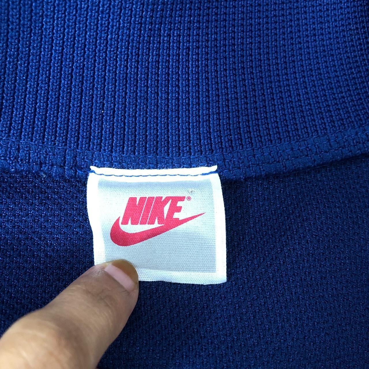 Nike Vintage NIKE SWOOSH Logo Grey Tag Zipper Warm Sweater Jacket Size US XL / EU 56 / 4 - 5 Thumbnail