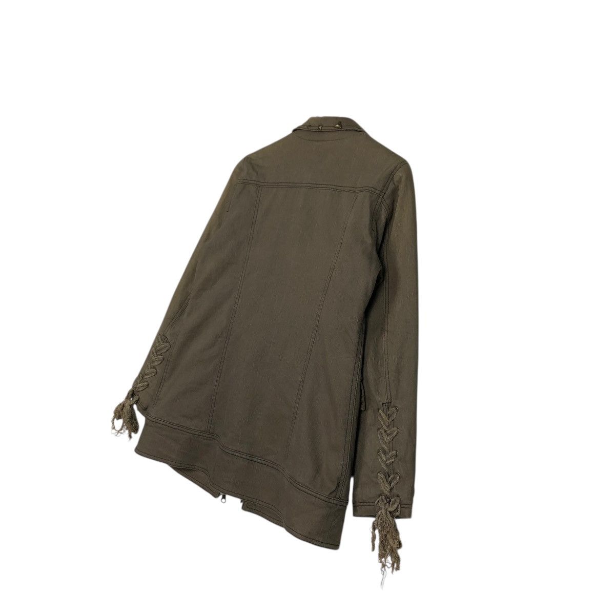 Japanese Brand 🔥CHORE BIKER JACKET ZIPPER ALGONQUINS HYSTERIC GLAMOUR Size US S / EU 44-46 / 1 - 12 Thumbnail