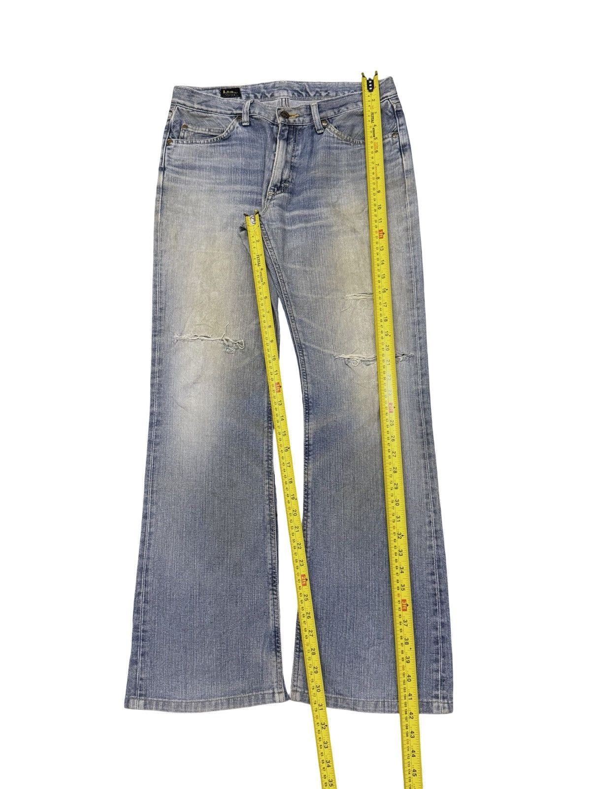 Lee Vintage 00s Lee Riders Japan Denim Jeans | Vintage Wash | 32 Size US 32 / EU 48 - 13 Thumbnail