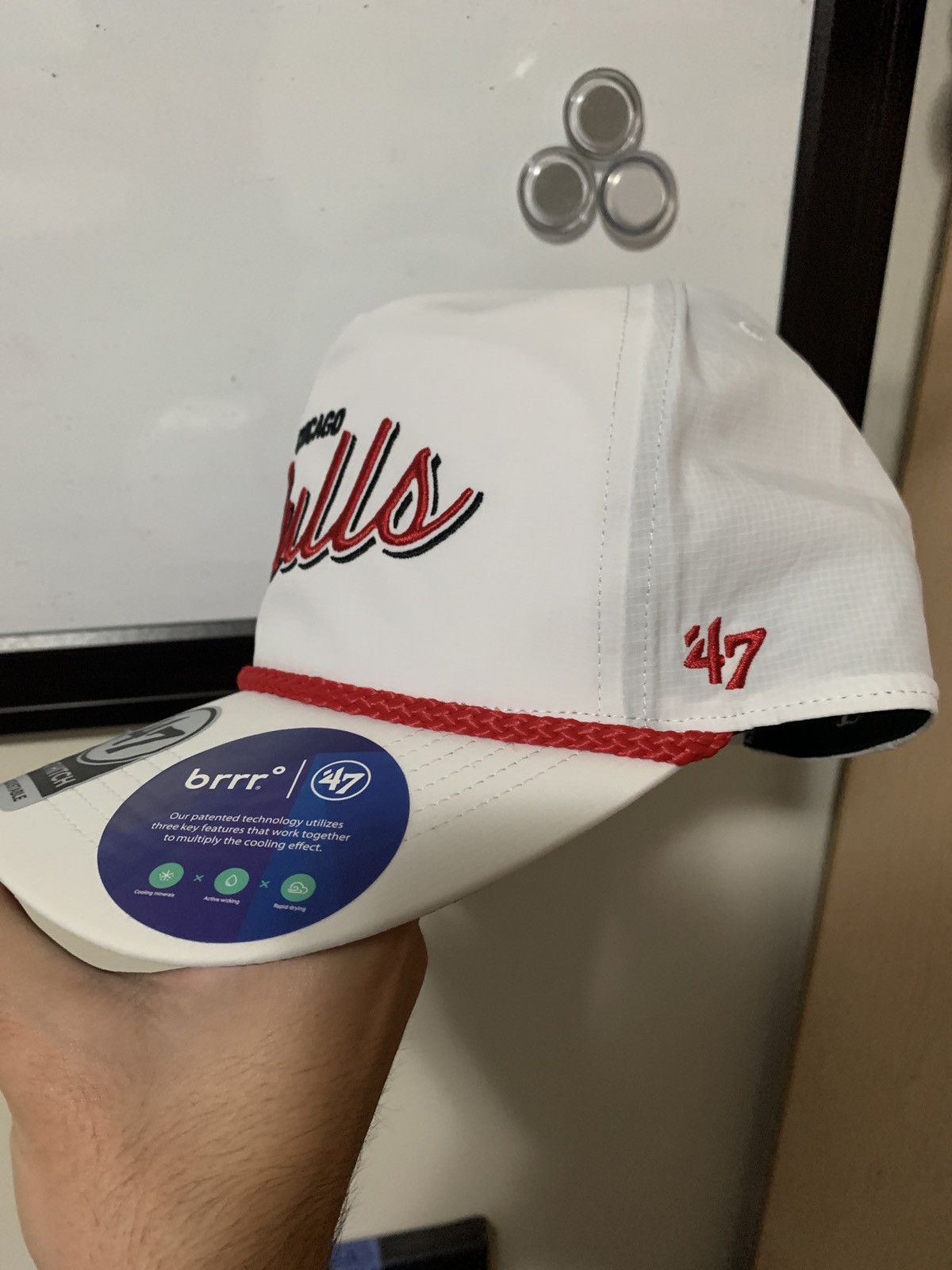 47 Brand 47 Brand Chicago Bulls Snapback Hat Size ONE SIZE - 2 Thumbnail