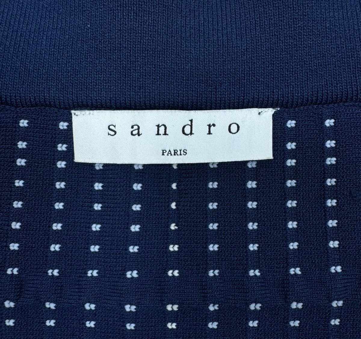 Sandro Sandro Mini Skirt Knit Pleated Polyamide-Viscose size T1 Size 25" / US 0 / IT 36 - 9 Thumbnail