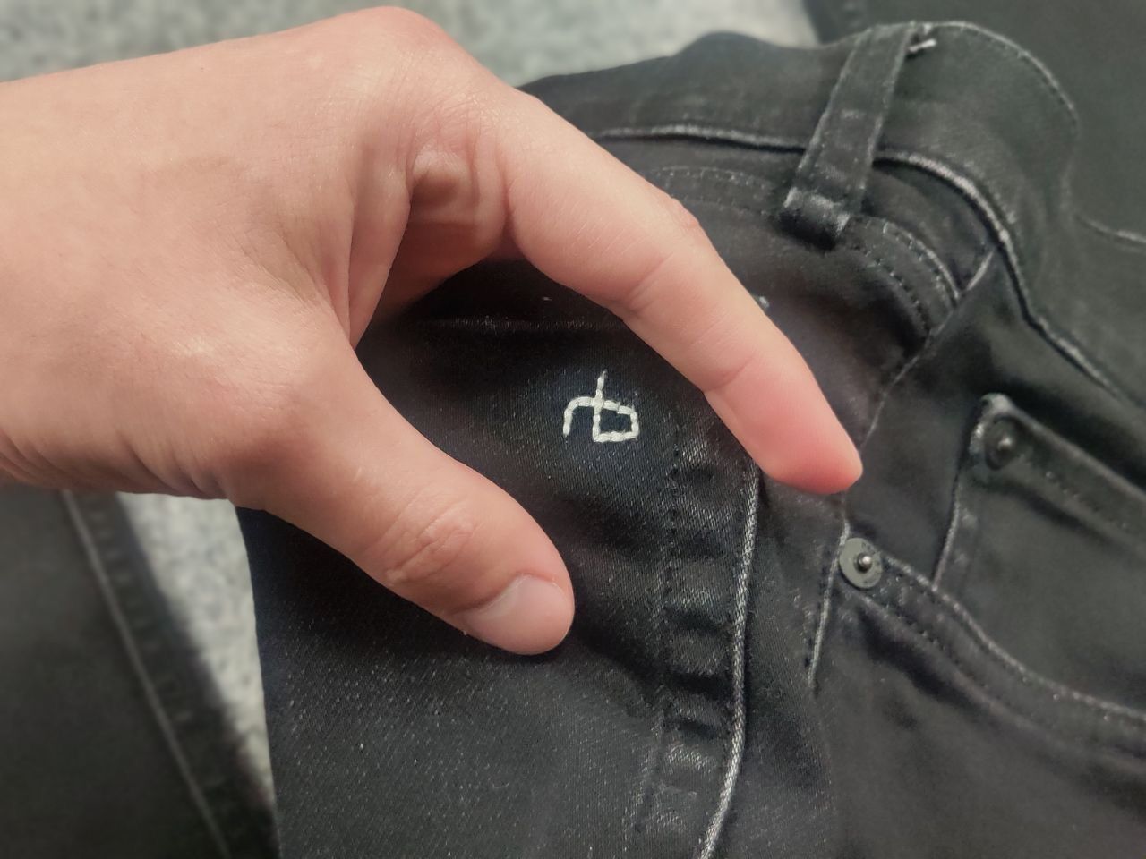 Rag & Bone Rag & Bone New York Design Black Washed Denim Jeans Vintage Size US 32 / EU 48 - 13 Thumbnail