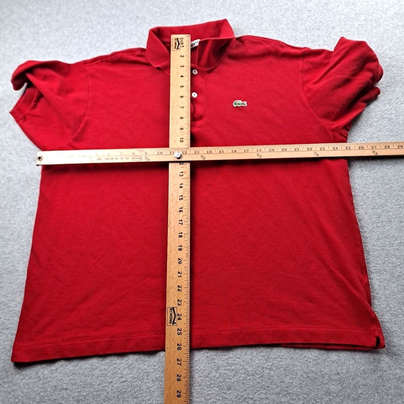 Lacoste Lacoste Polo Shirt Men Red Short Sleeve Casual Classic Preppy Quiet Luxury 8 3XL Cotton Knit Shirt Polo Mens Red Size US XXL / EU 58 / 5 - 7 Thumbnail