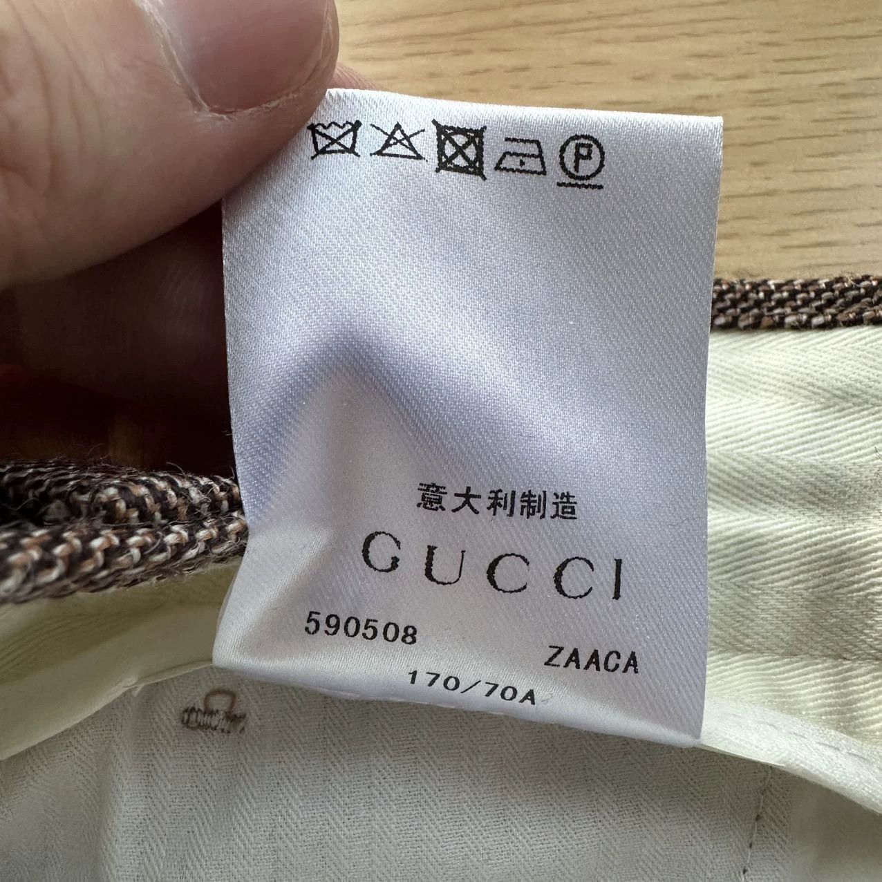 Gucci Gucci Brown Trousers 170/70A Size US 30 / EU 46 - 6 Thumbnail