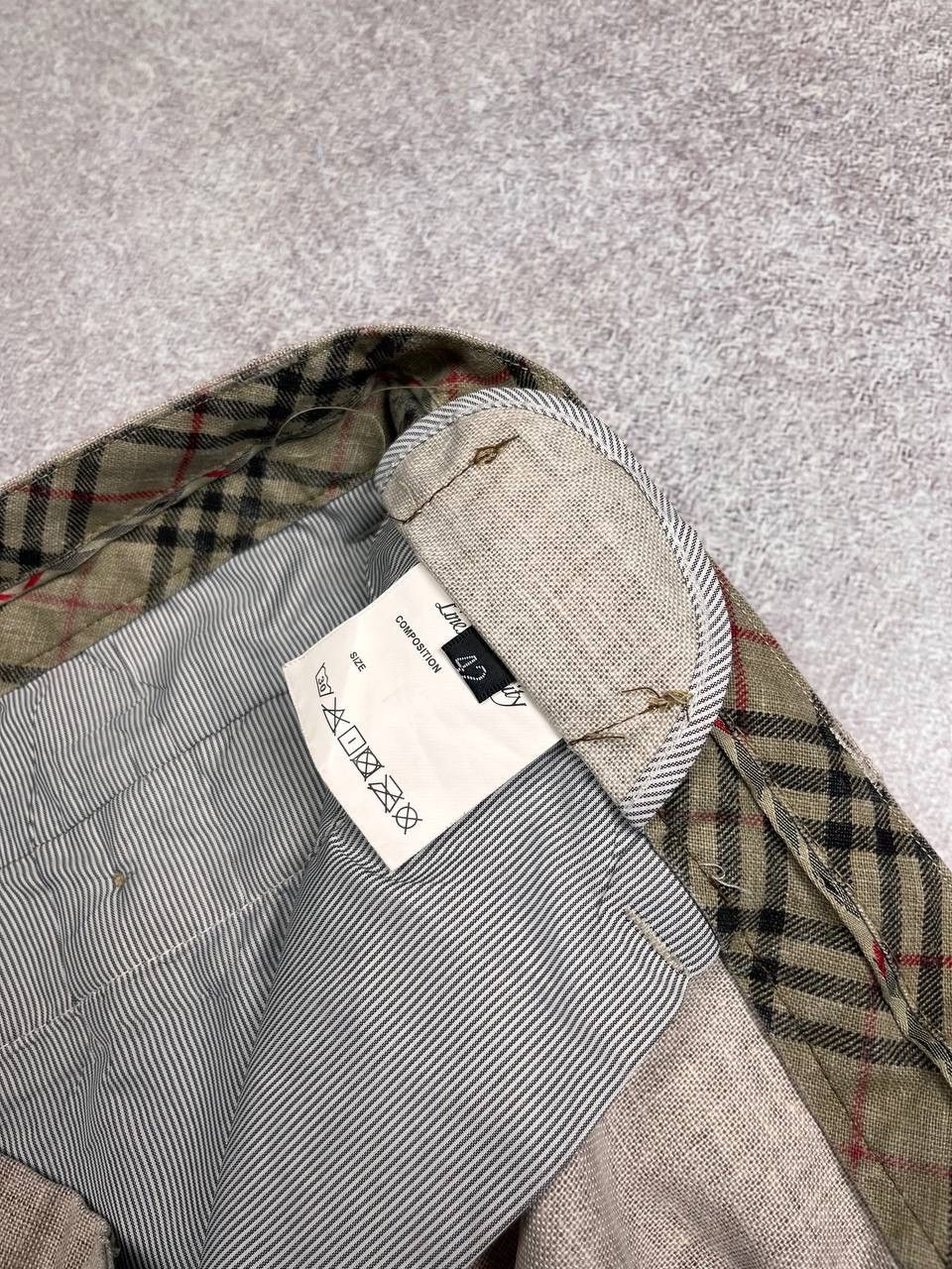 Other Vintage Burberry Linen Classic Pants IT 42 Size US 30 / EU 46 - 9 Thumbnail