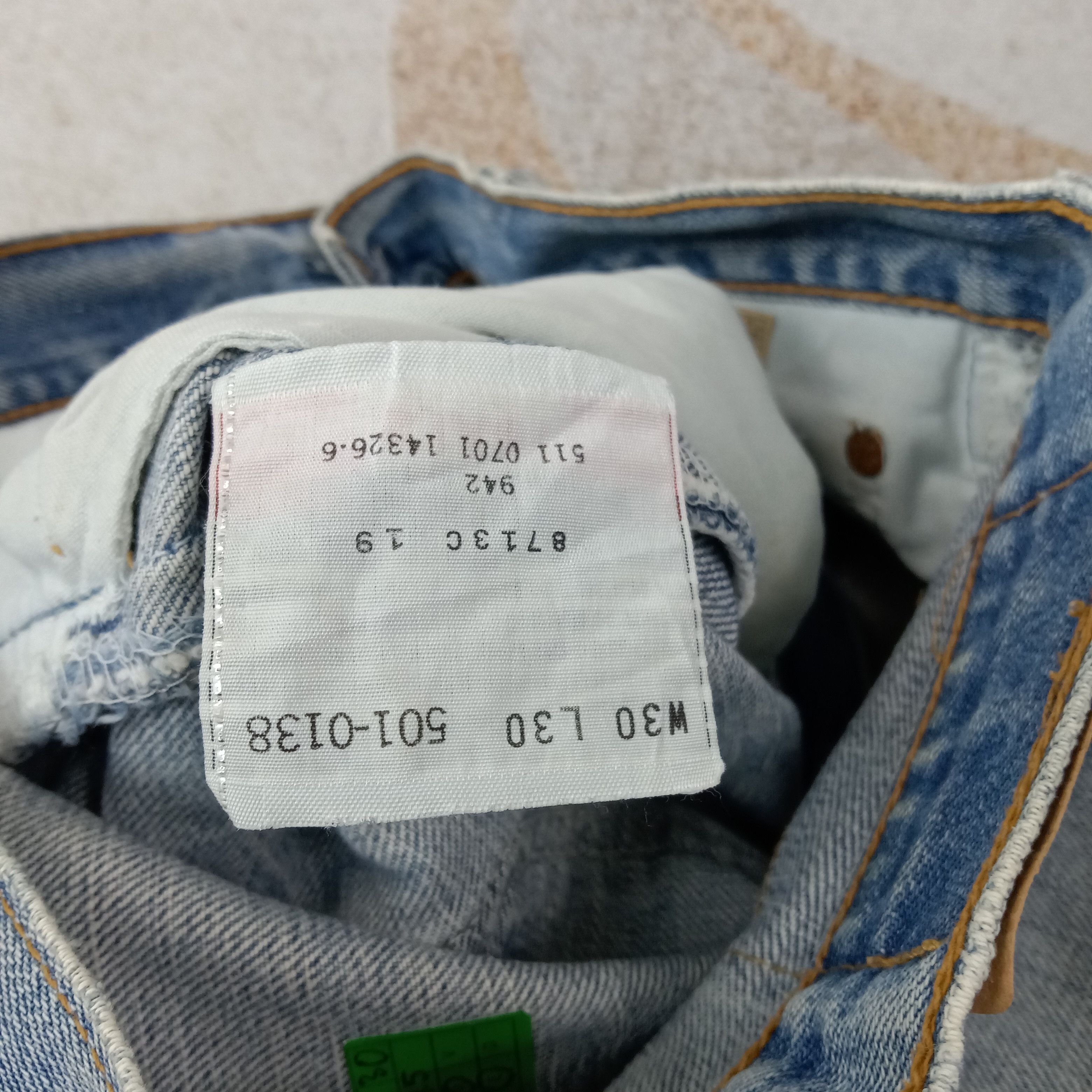 Levi's Levi's 501 American Distressed Style Denim Jeans C228N35 Size US 28 / EU 44 - 16 Thumbnail