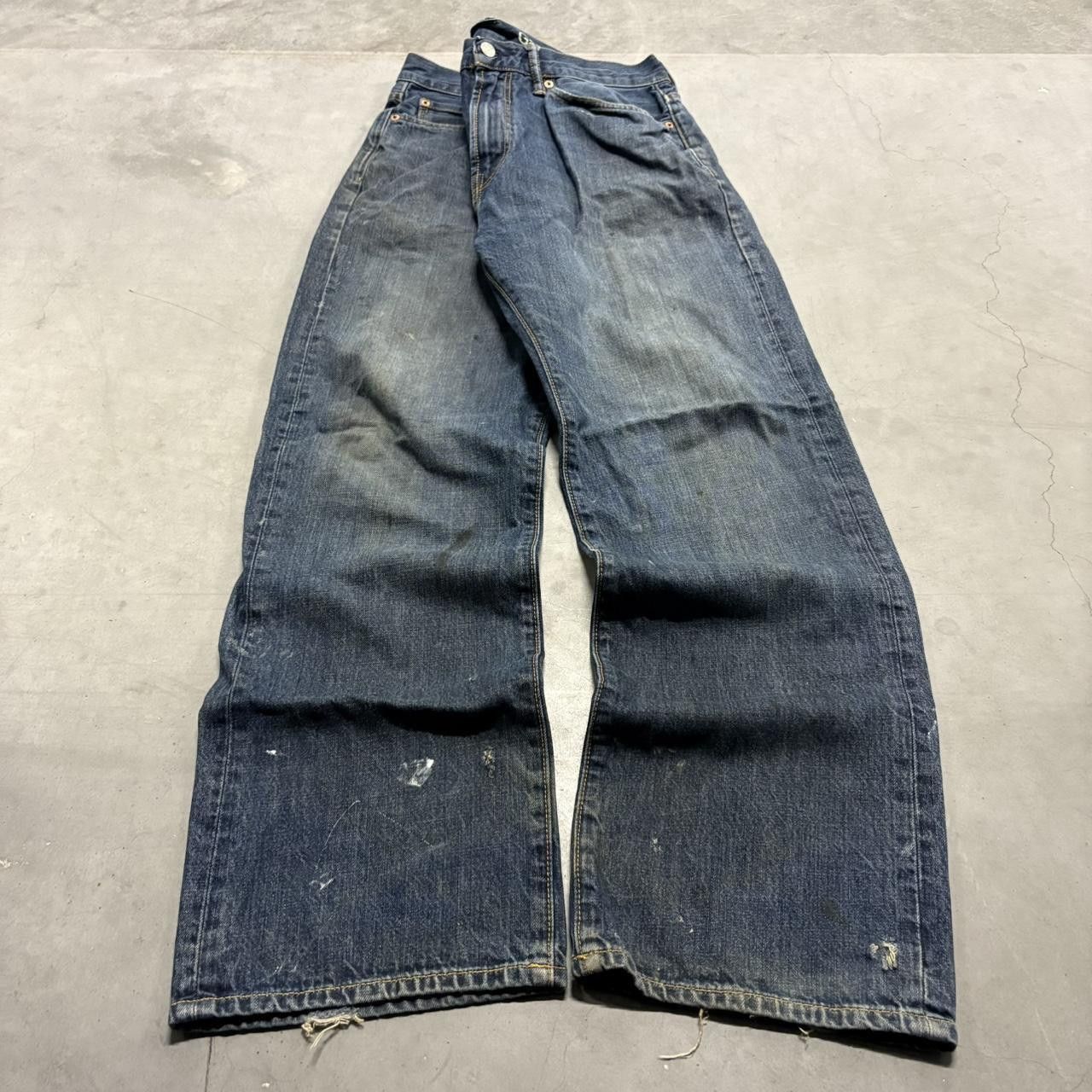 Gap Crazy Vintage Y2K/2000s Baggy Gap Relaxed Streetwear Dark Wash Denim Jeans! Size US 32 / EU 48 - 3 Thumbnail