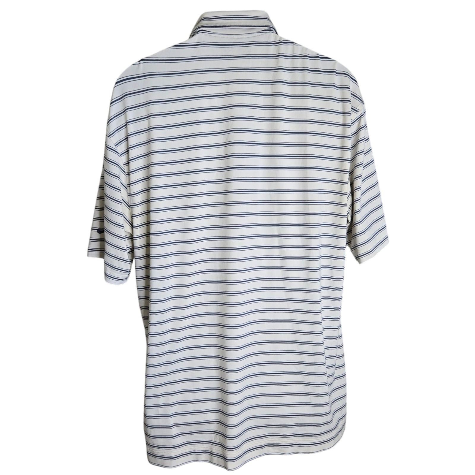 Nike Nike Golf Mens Polo Shirt Large Striped Fit Dry Grandpacore Size US L / EU 52-54 / 3 - 5 Thumbnail