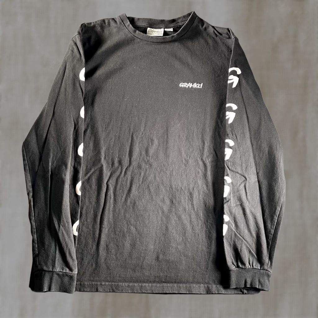 Gramicci Gramicci Shirt Mens Medium Black Long Sleeve Crewneck G Spell Out Logo USA Rare Size US M / EU 48-50 / 2 - 1 Thumbnail