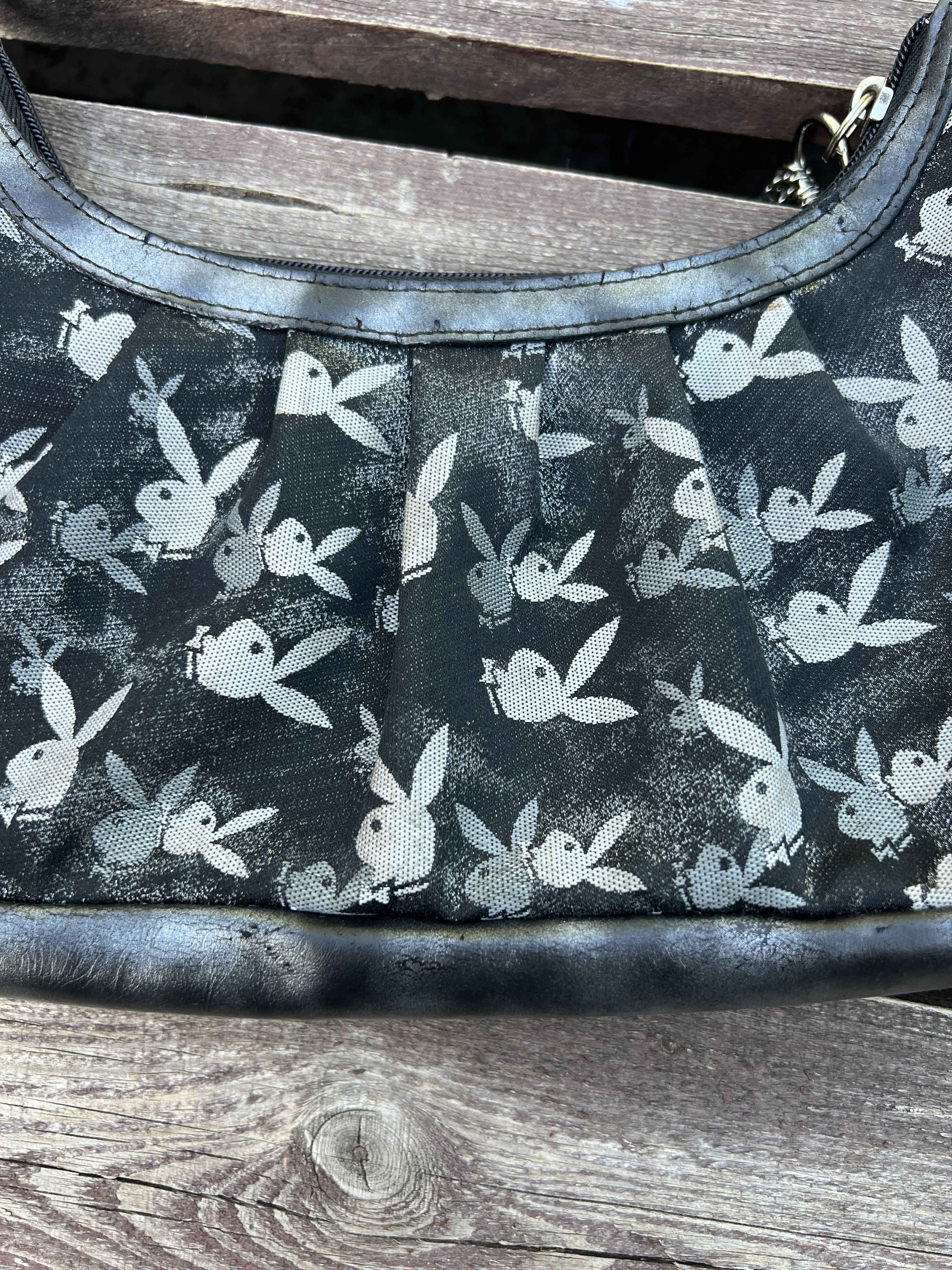Playboy × Vintage Playboy Vintage Y2K Monogram Logo Bag Size ONE SIZE - 4 Thumbnail