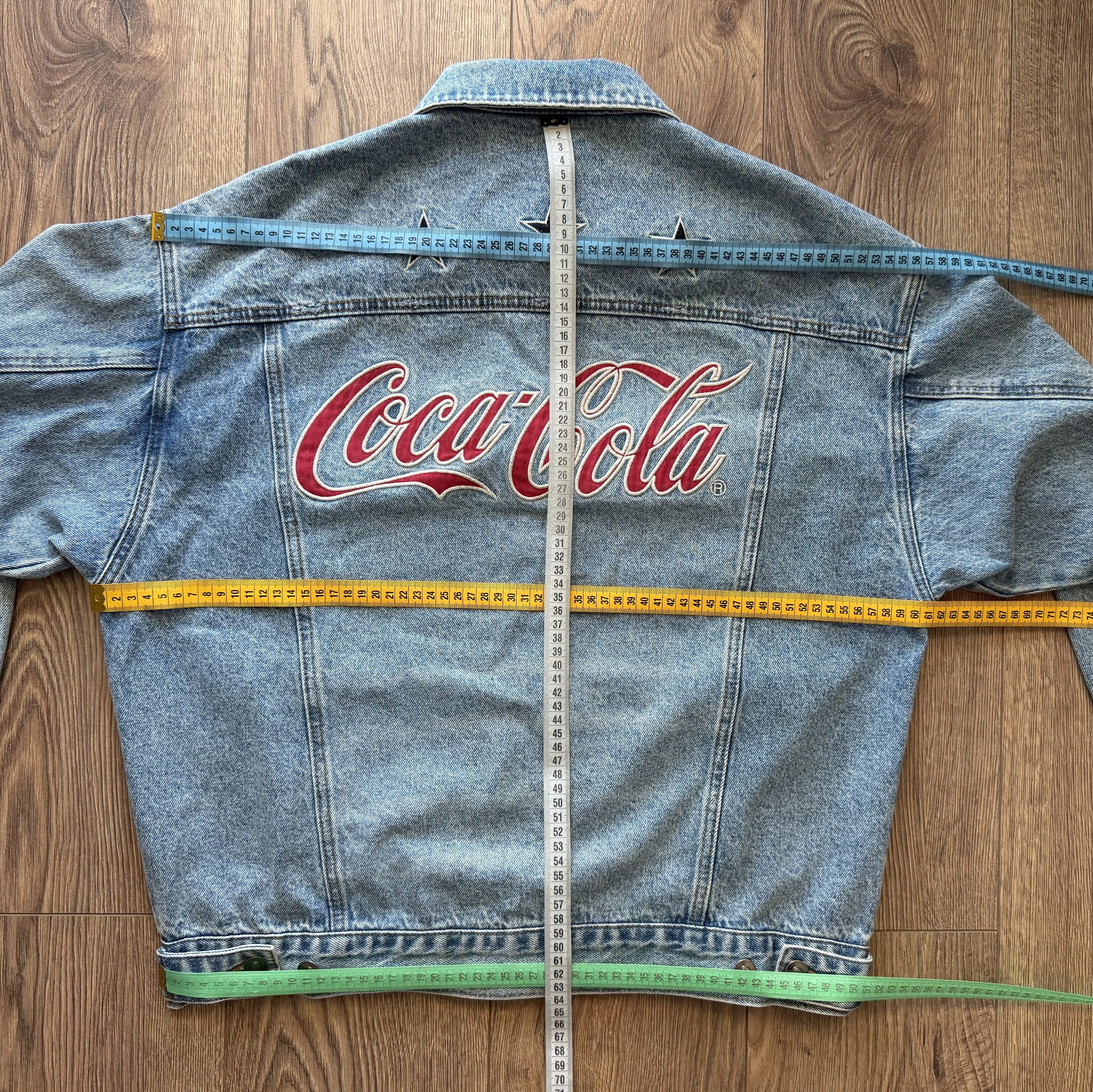 Coca Cola COCA-COLA Forever 21 Vintage Denim Unisex Jackets Oversize S Size US S / EU 44-46 / 1 - 16 Thumbnail